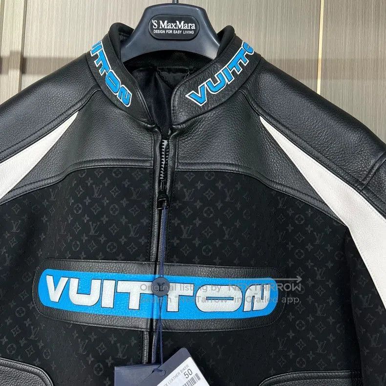 Louis Vuitton louis vuitton monogram leather bomber jacket. Size US L / EU 52-54 / 3 - 3 Thumbnail
