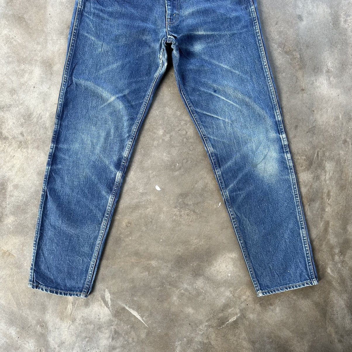 Japanese Brand Vintage Living Concept Talon 42 Faded Distressed Denim Jean Size US 30 / EU 46 - 2 Thumbnail