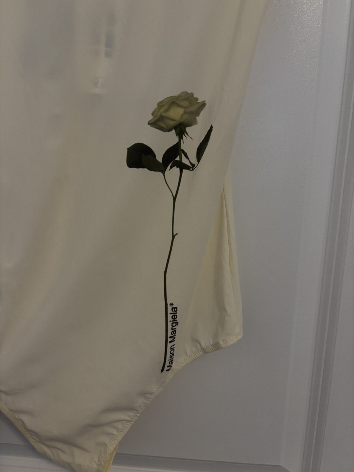 MM6 MM6 Maison Margiela Cream Bodysuit Size Small Size S / US 4 / IT 40 - 3 Thumbnail