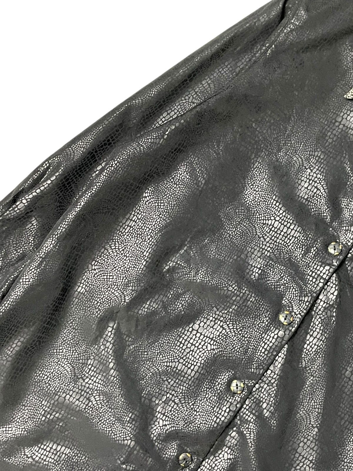 Japanese Brand × Vintage Nice Mrs Club Crocodile Print Button Up Shirt (70) Size US S / EU 44-46 / 1 - 5 Thumbnail