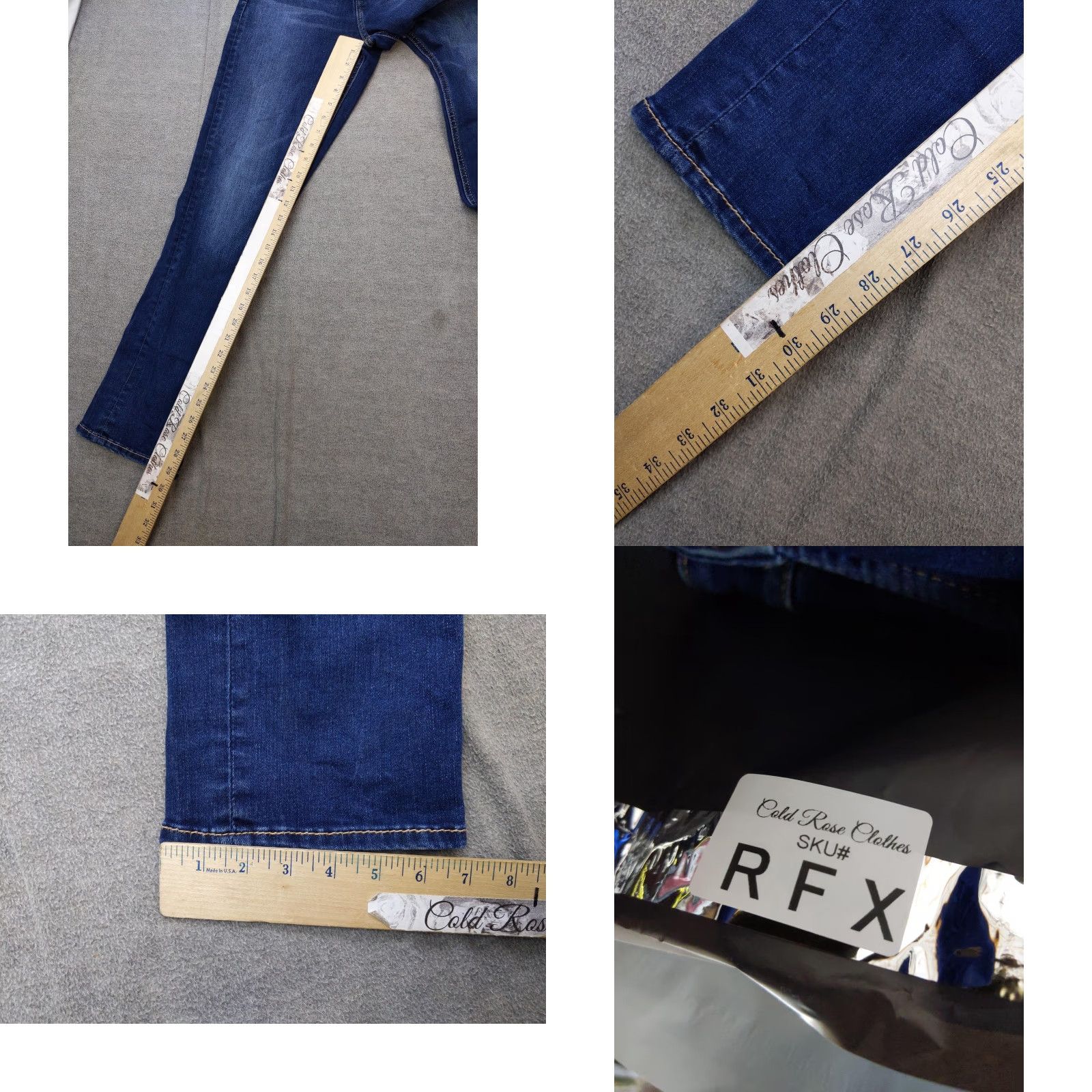 Silver Jeans Co. Silver Jeans Co Avery Straight Jeans Womens 28x30 Blue Mid Rise Stretch Denim Shirt/Pants? Size 28" / US 6 / IT 42 - 9 Thumbnail