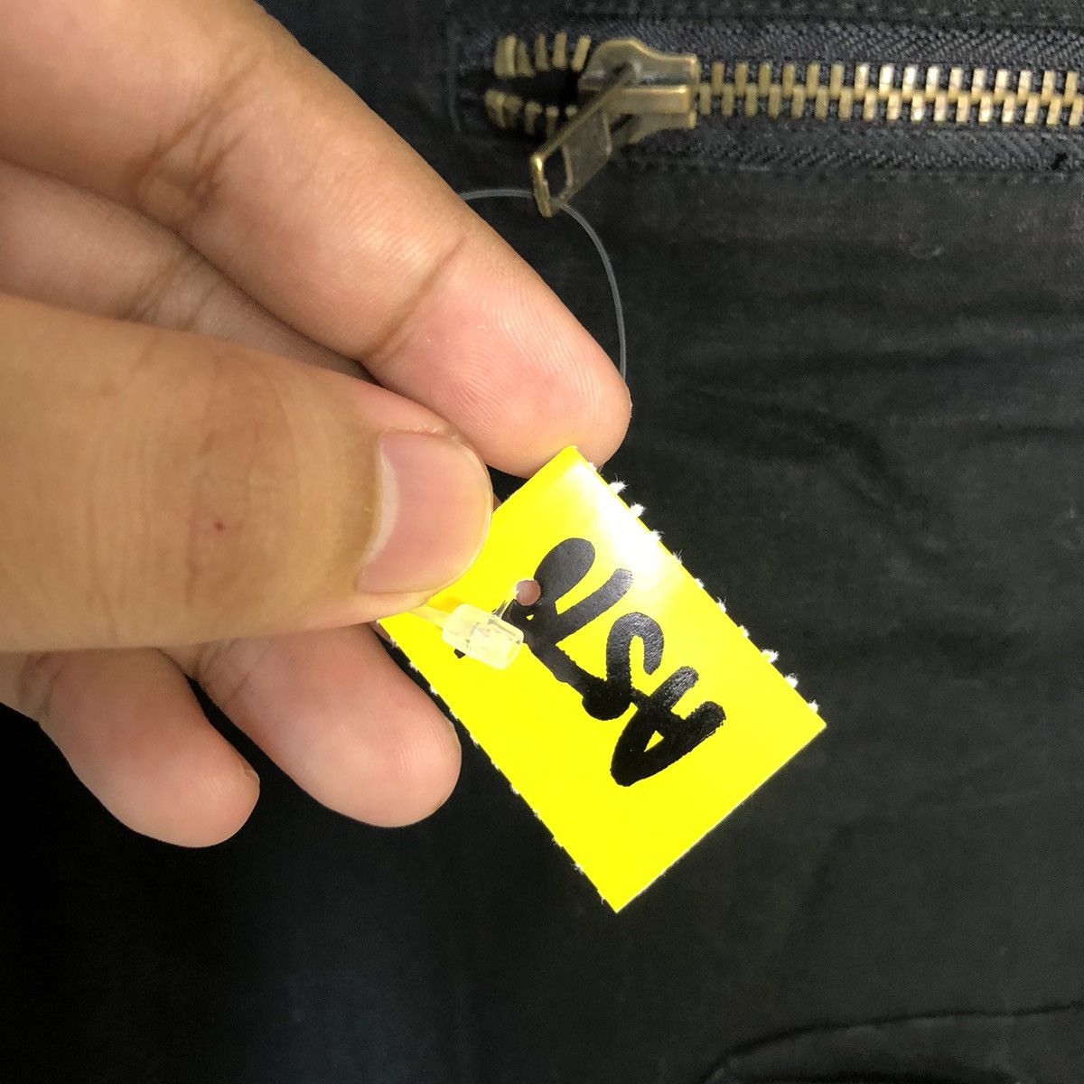 Japanese Brand Hucom Black Multipocket Cropped Pants #A378 Size 31" - 13 Thumbnail