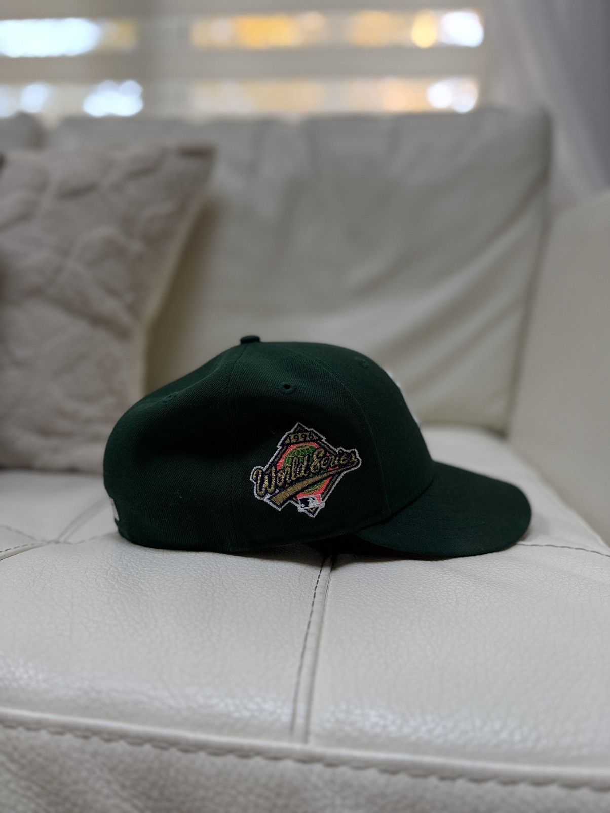 New Era Size 7 59fifty Green eggs & ham Hatclub exclusive Yankee hat Size ONE SIZE - 2 Thumbnail