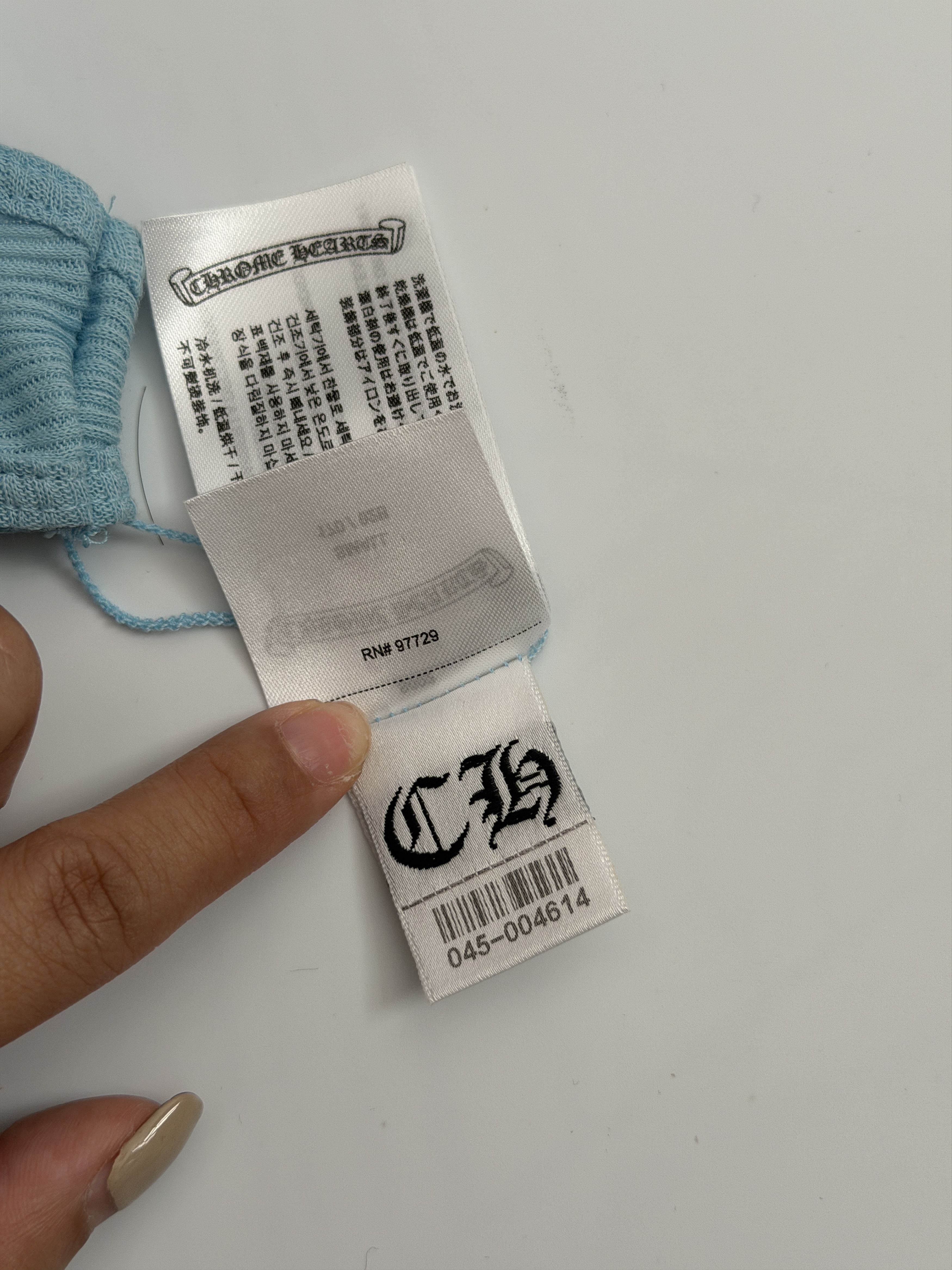 Chrome Hearts Horseshoe logo blue tank top Size S / US 4 / IT 40 - 4 Thumbnail