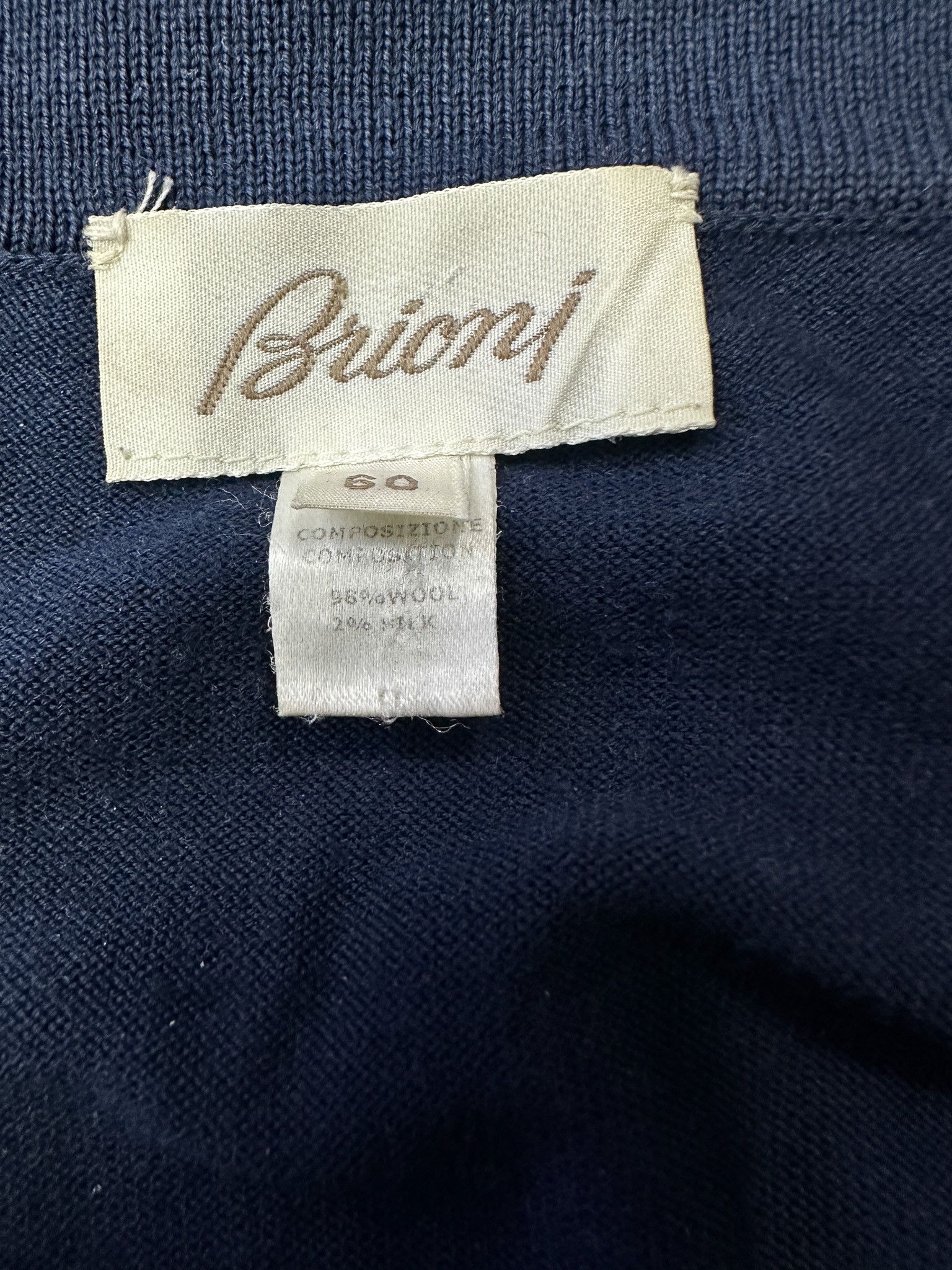 Brioni Men's polo Brioni Size US XL / EU 56 / 4 - 5 Thumbnail