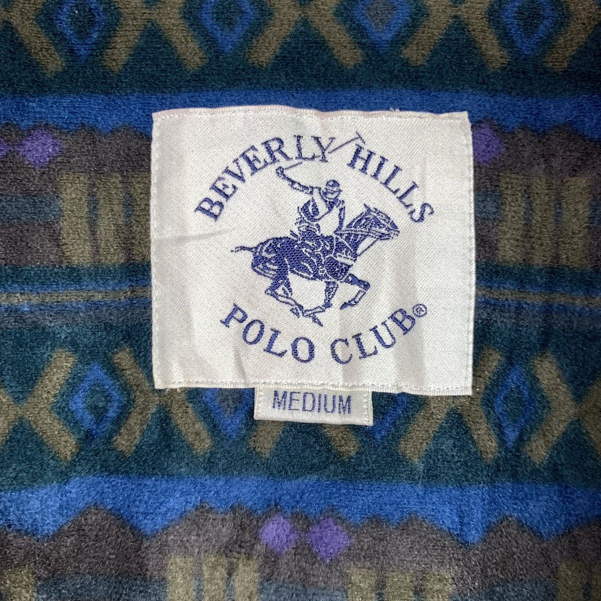 Beverly Hills Polo Club × Japanese Brand × Vintage Vtg Beverly Hills Polo Club MiniLogo Embroidery Light Jacket Size US M / EU 48-50 / 2 - 18 Thumbnail