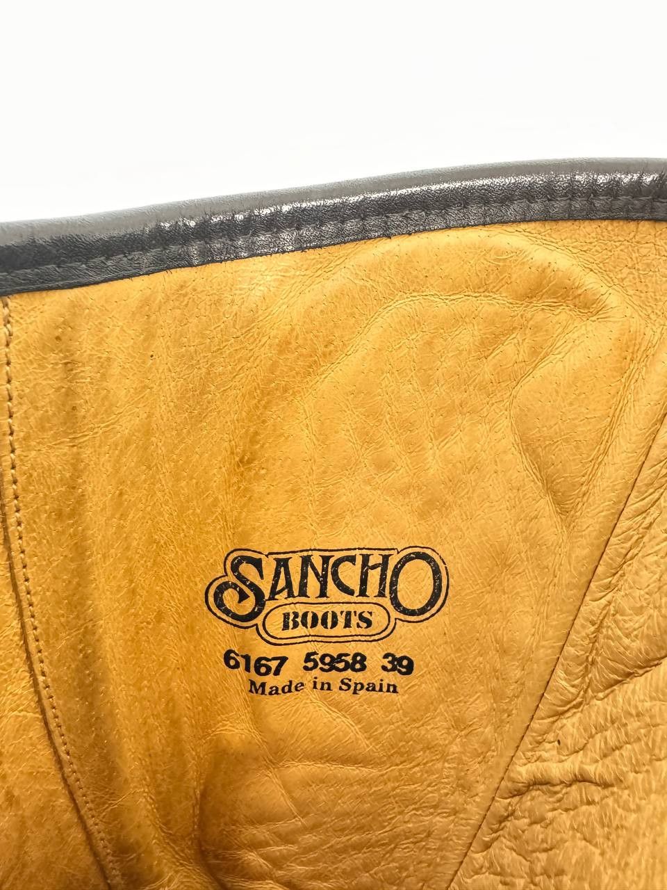 Cowboy Equipment × Sancho Boots × Vintage Vintage Sancho Cowboy Western Boots Sz 39 Size US 9 / IT 39 - 7 Thumbnail