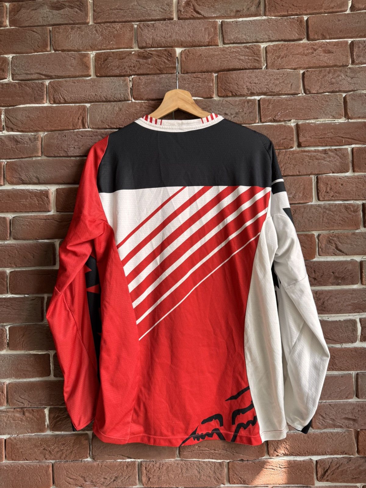 Fox Racing × Vintage Vintage Fox racing jersey size M big logo Moto racing Size US M / EU 48-50 / 2 - 2 Thumbnail