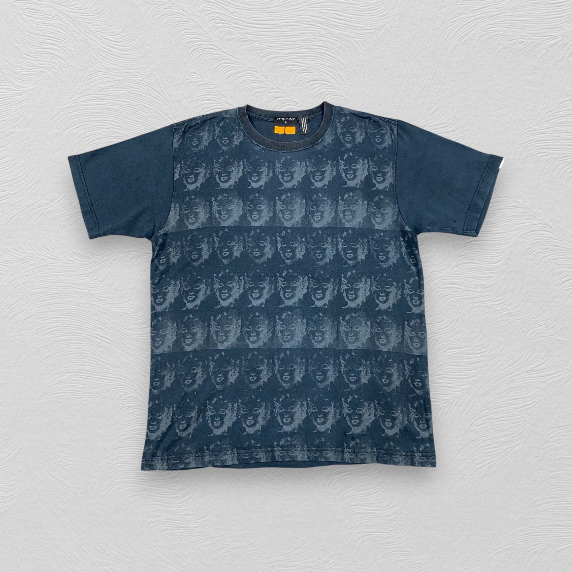 Andy Warhol Vintage Andy Warhol Over Print Tshirt -D056 Size US M / EU 48-50 / 2 - 2 Thumbnail