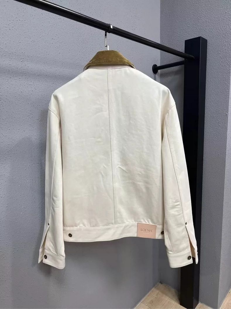 Loewe LOEWE Suede collar jacket Size L / US 10 / IT 46 - 2 Thumbnail