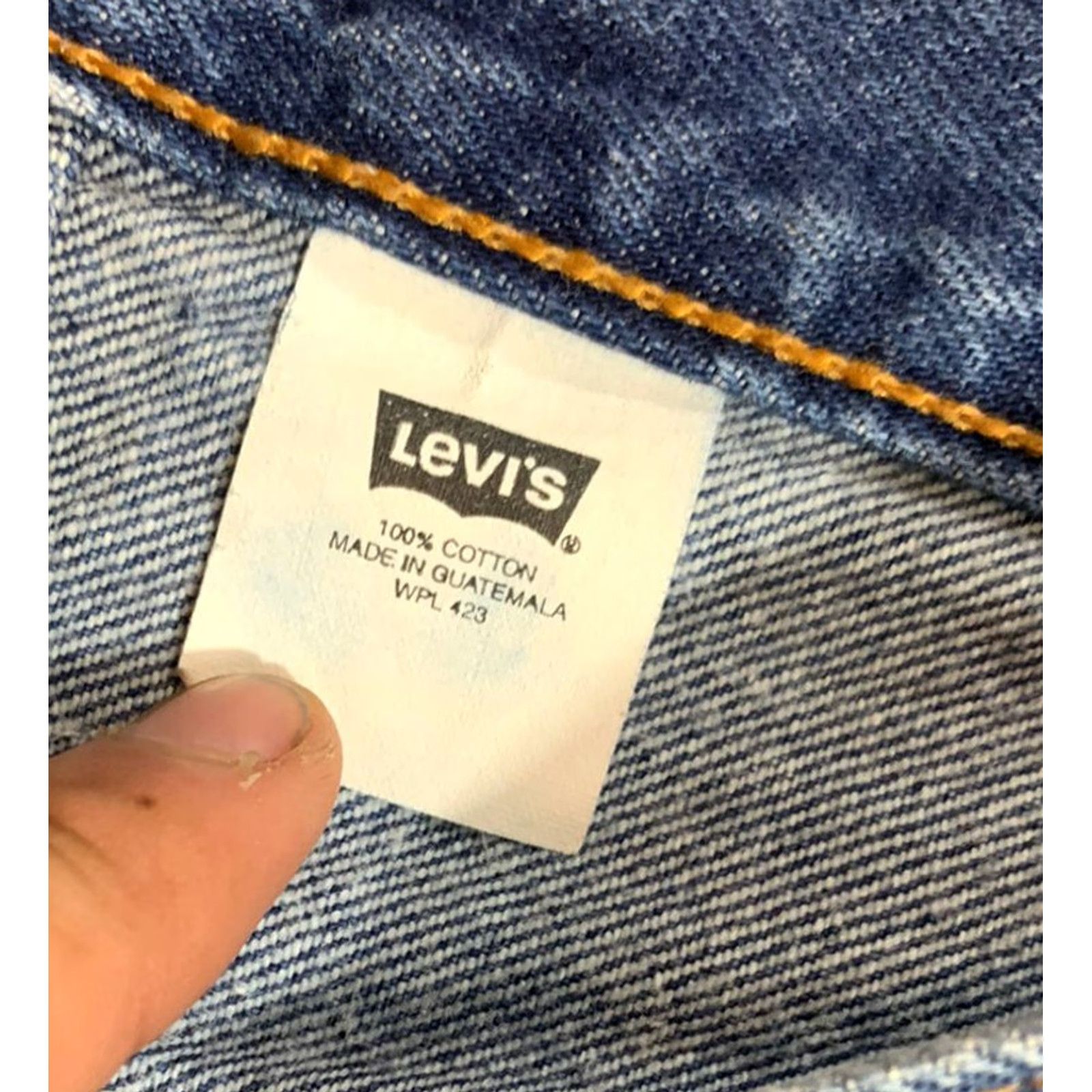 Levi's VINTAGE Levi's 501 Button Fly Straight Jeans Men's Blue Size 31 x 30 Size US 31 - 6 Thumbnail