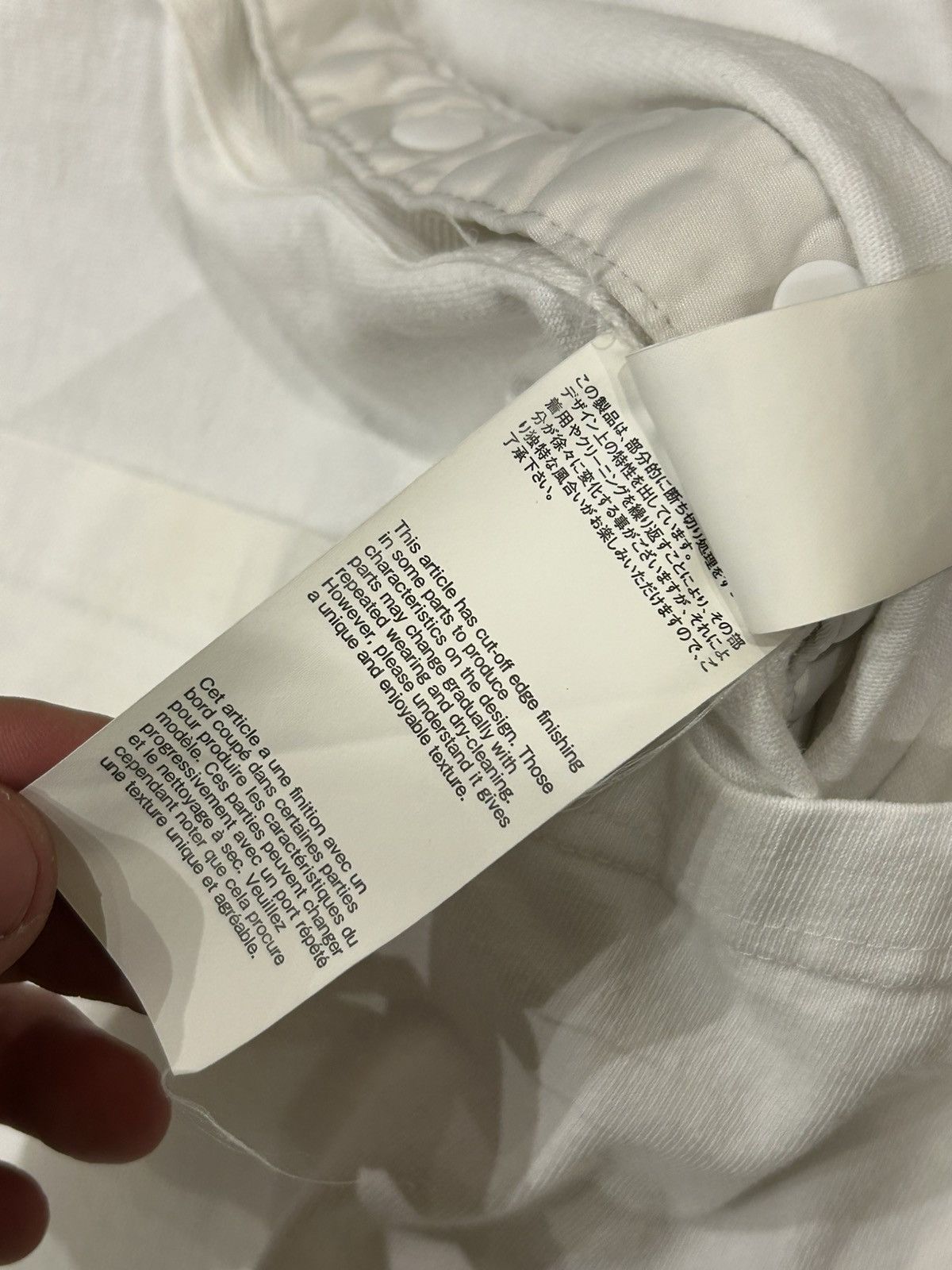 Sacai Sacai Side Button tee Size US L / EU 52-54 / 3 - 7 Thumbnail