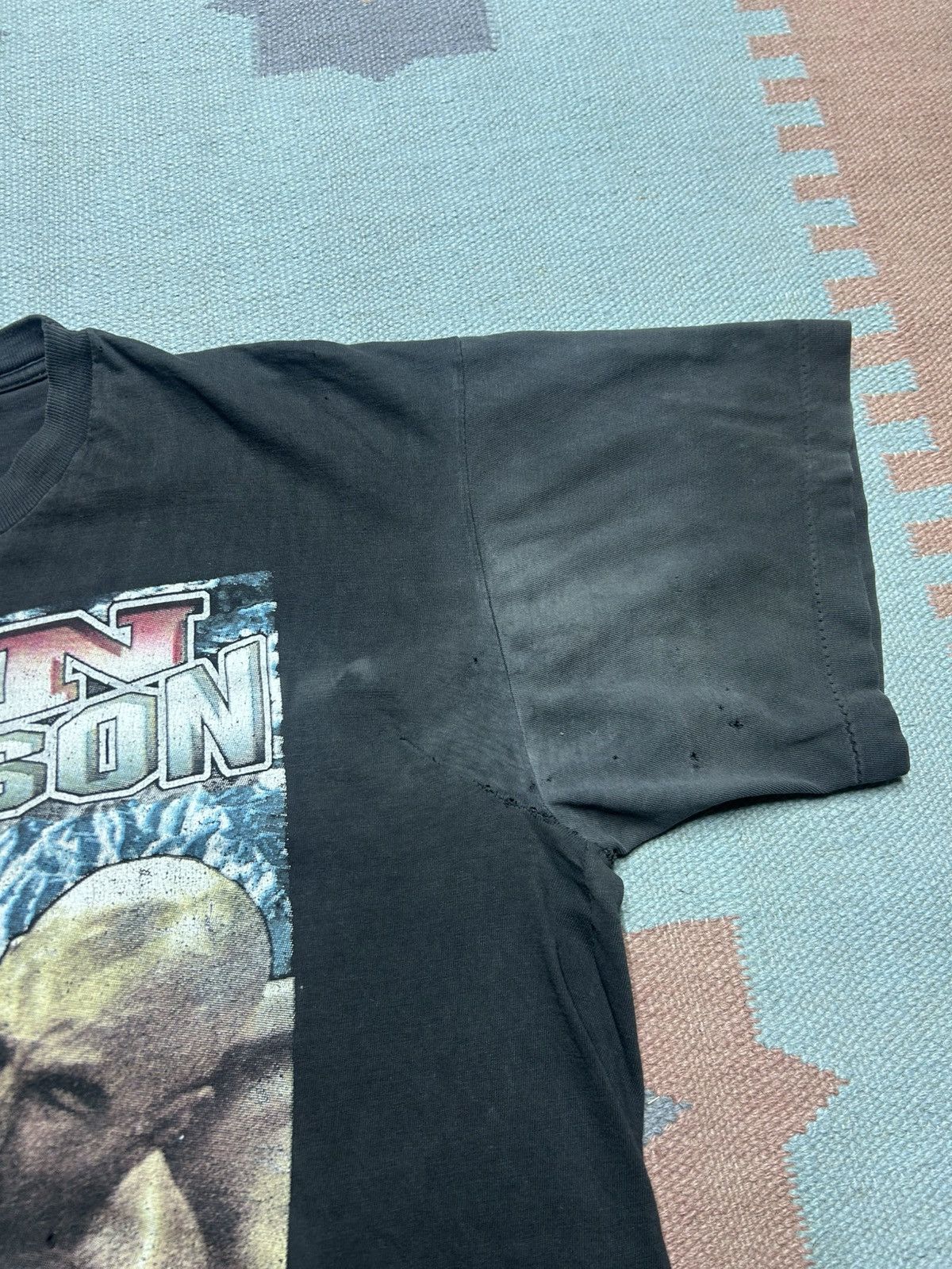 Rap Tees Vtg 90s t shirt Mike Tyson rap tee bite it Nike Holyfield XL Size US XL / EU 56 / 4 - 7 Thumbnail