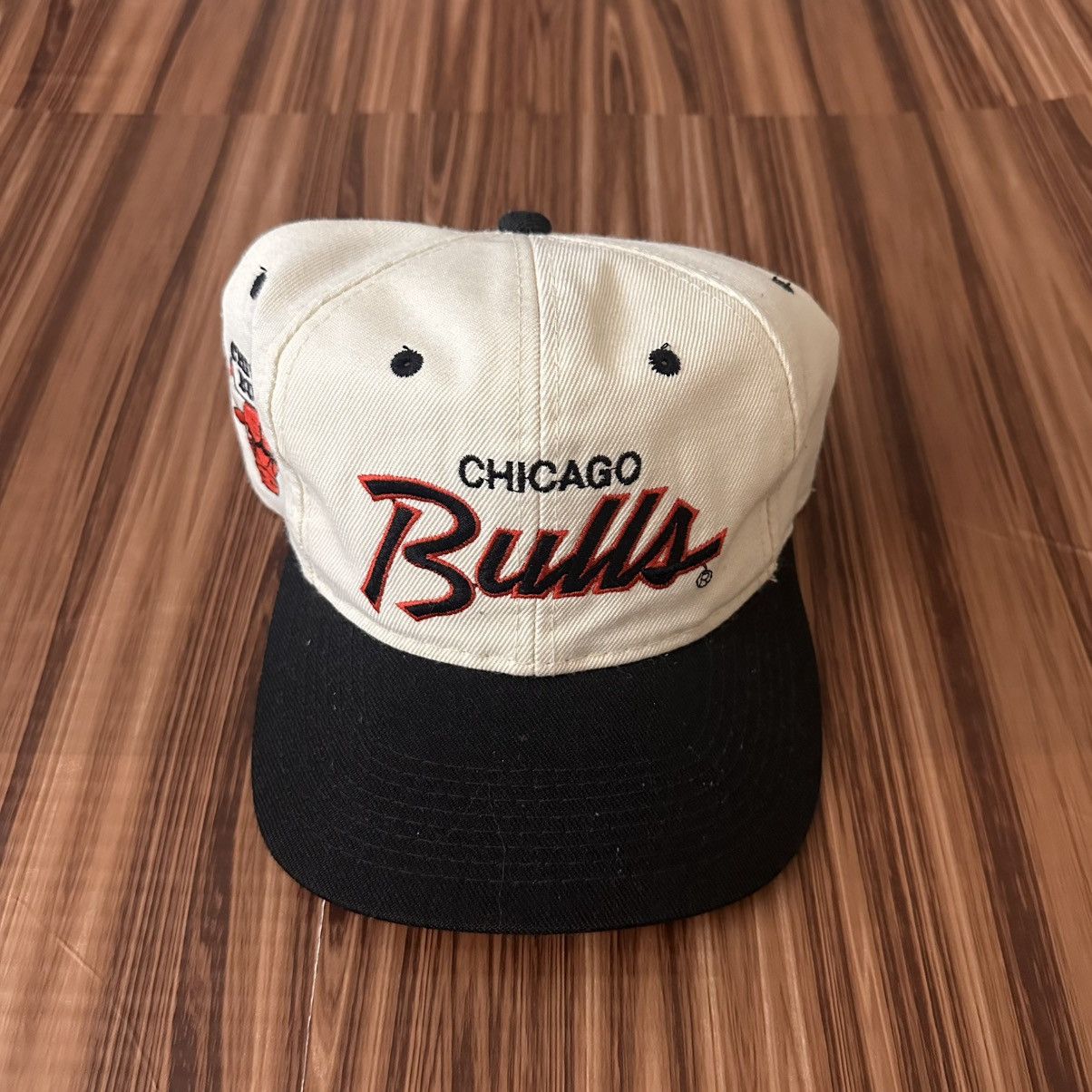 VTG 90 Sports Specialties NBA Chicago Bulls Script Hat