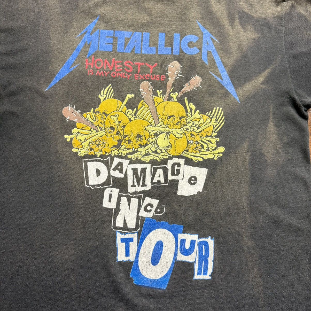 Metallica VTG 1987 Metallica Damage Inc Tee Single Stitch L/XL Size US L / EU 52-54 / 3 - 7 Thumbnail