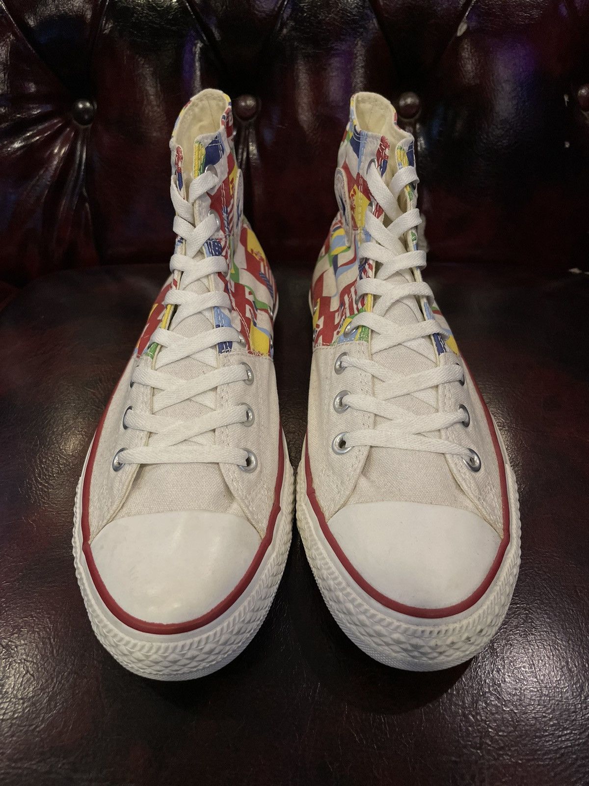 Converse Converse All Star Unisex All Nations Flags World Size US 10 / EU 43 - 6 Thumbnail