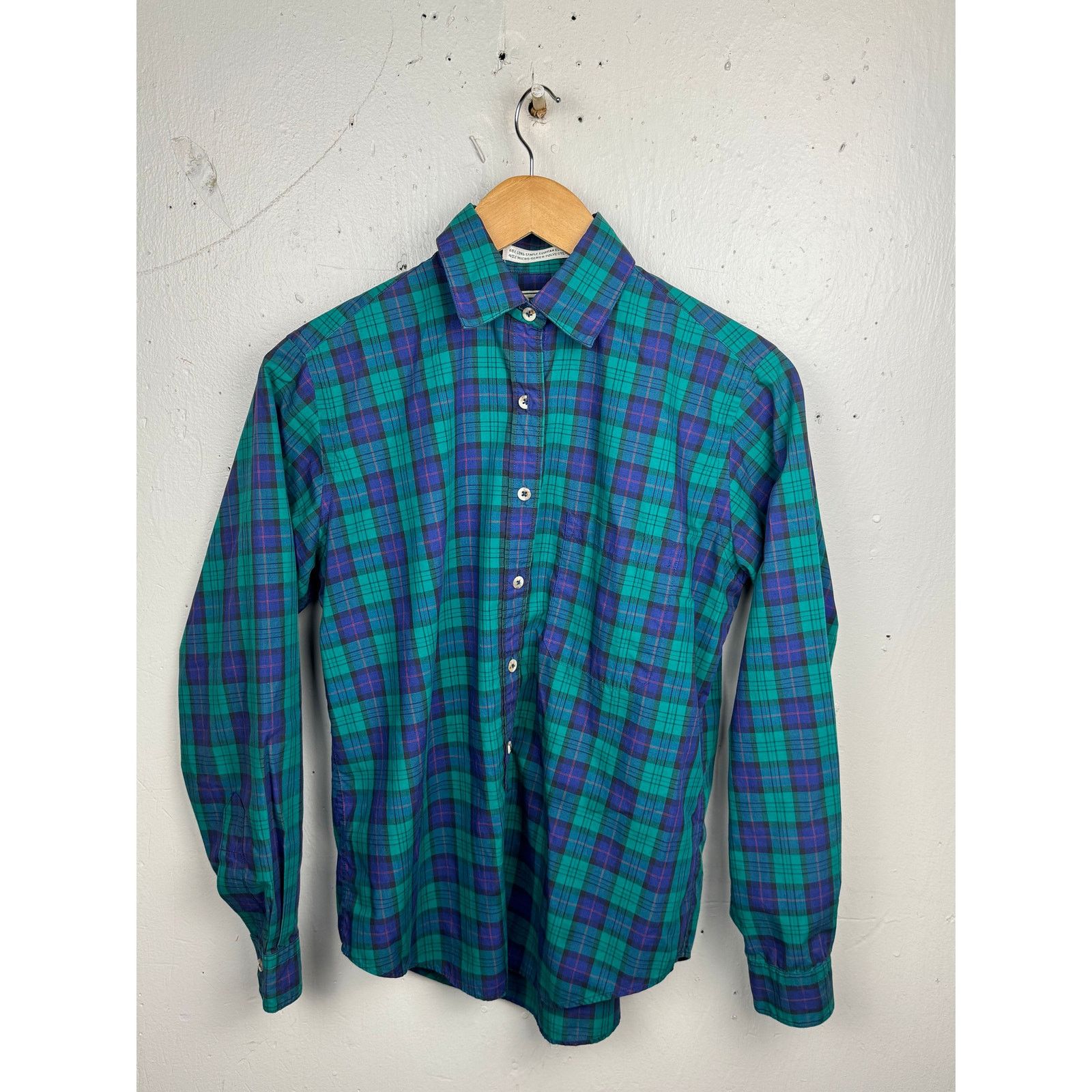 L.L. Bean L.L. Bean Youth Plaid Button-Up Shirt Made in USA 1980s-90s Size US M / EU 48-50 / 2 - 1 Thumbnail