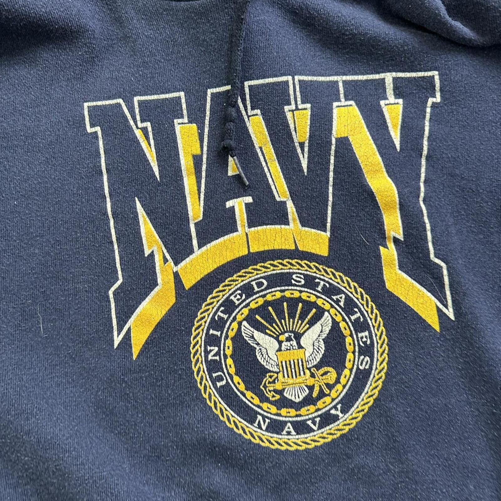 Other vintage United States Navy hoodie with yellow accents hoodie Size US XL / EU 56 / 4 - 2 Thumbnail
