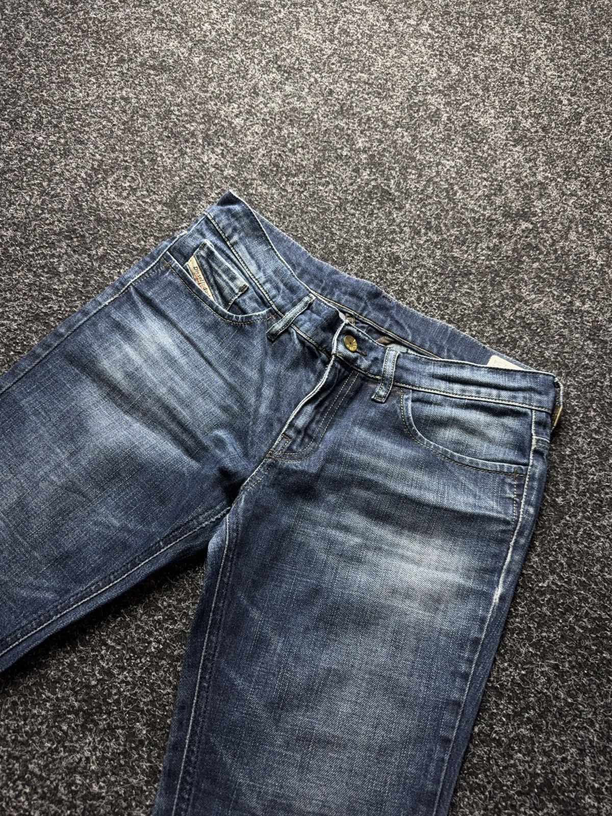 Diesel Luxury 00s Diesel LIV Jeans Distressed Y2K Wash Denim Size 30" / US 8 / IT 44 - 6 Thumbnail