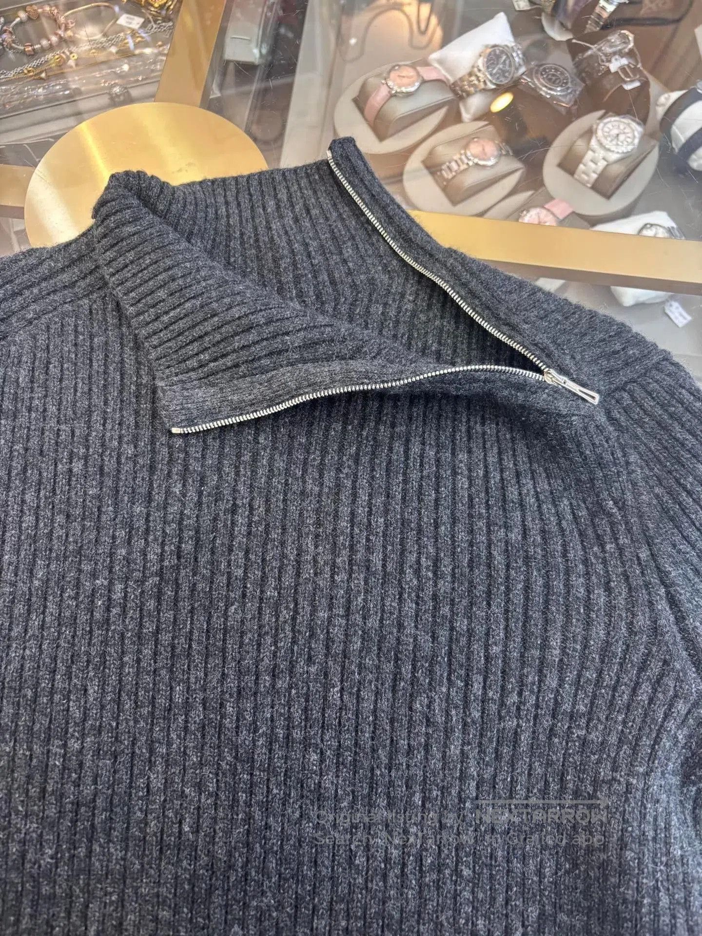 Hermes Hermes Gray Wool Turtleneck Sweater. Size US M / EU 48-50 / 2 - 3 Thumbnail