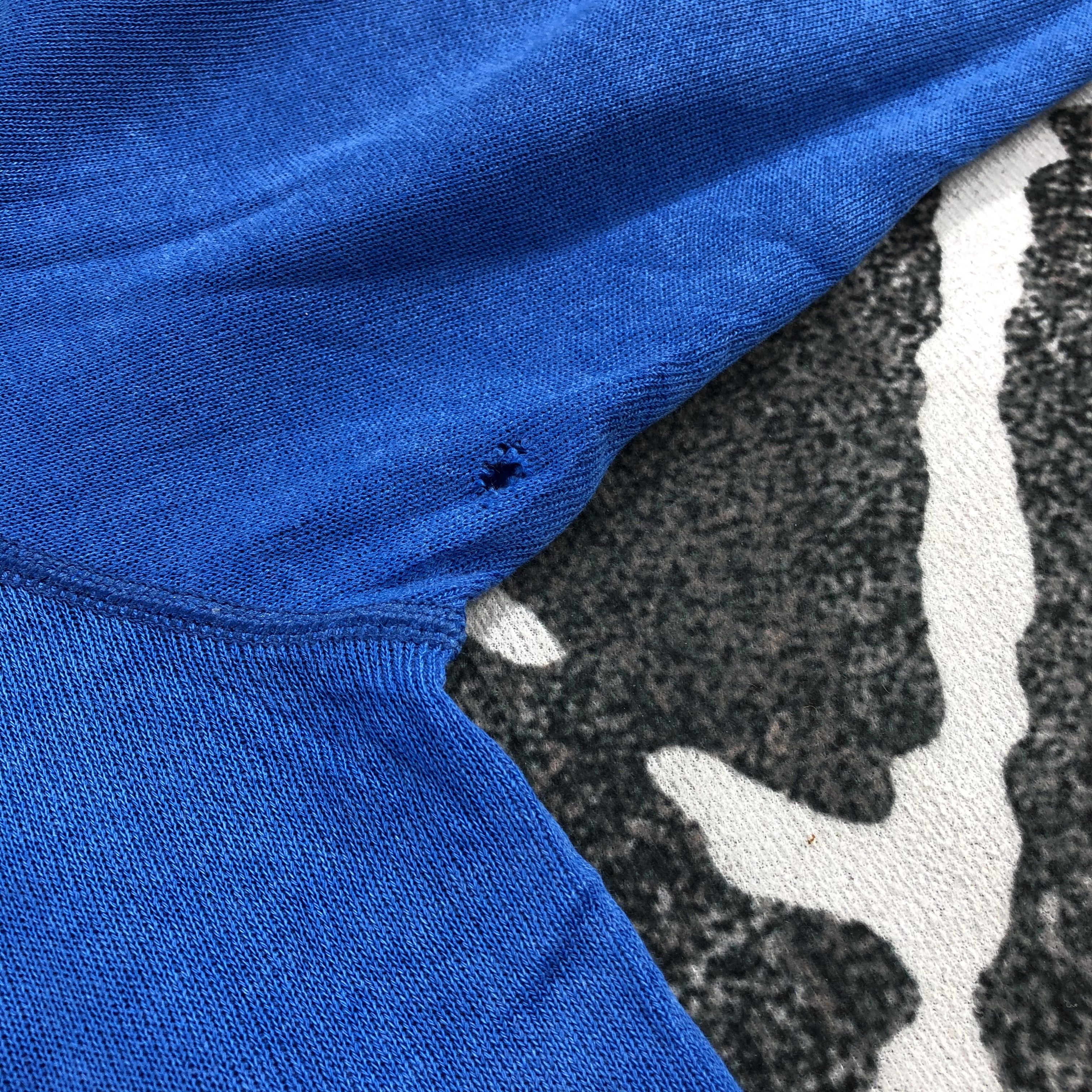 Vintage Vintage 80s Blue Jumper Sweatshirt F159 Size US M / EU 48-50 / 2 - 6 Thumbnail