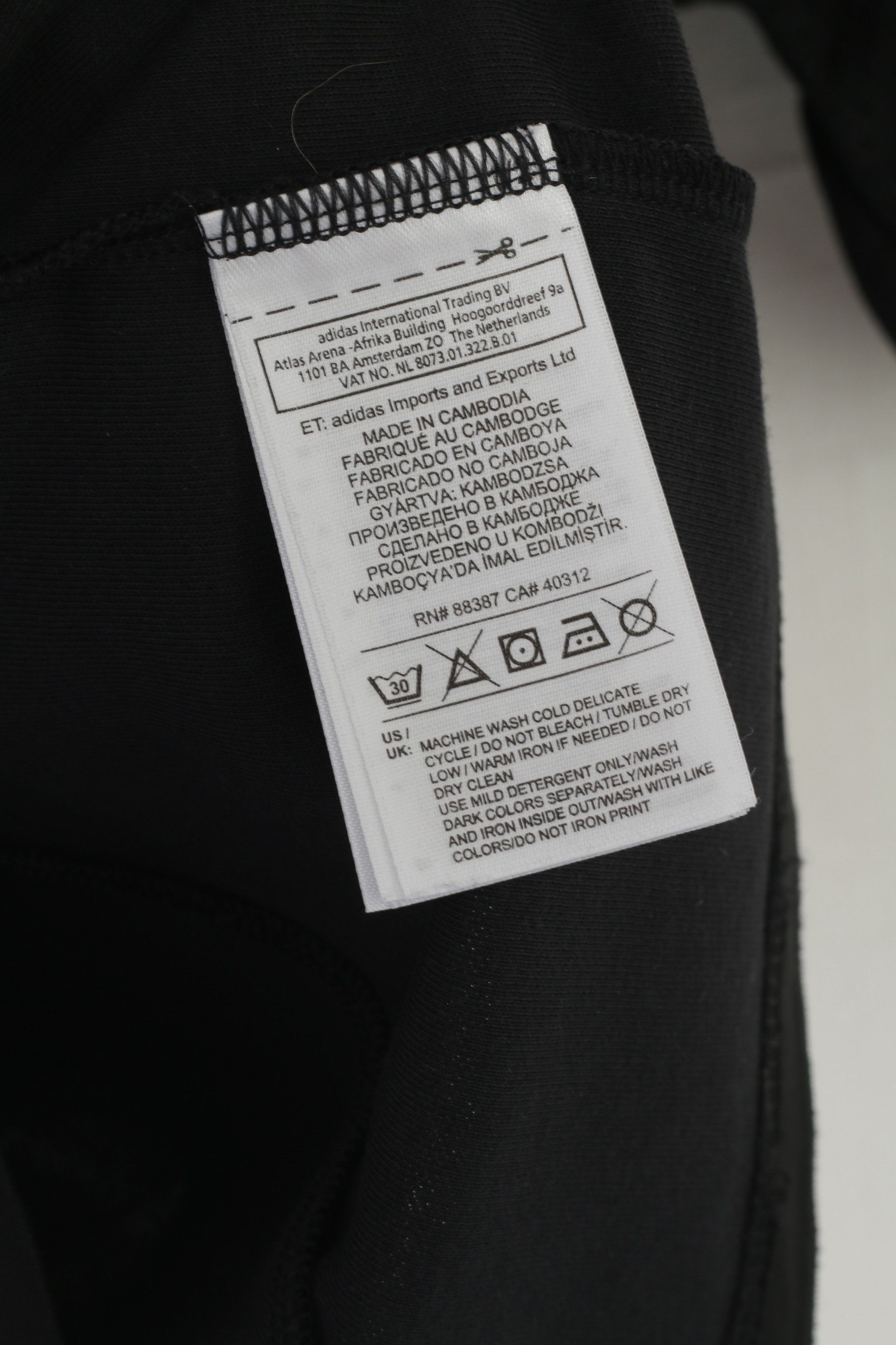Adidas Adidas Men M Polo Shirt Black Sportswear 6260 Size US M / EU 48-50 / 2 - 5 Thumbnail