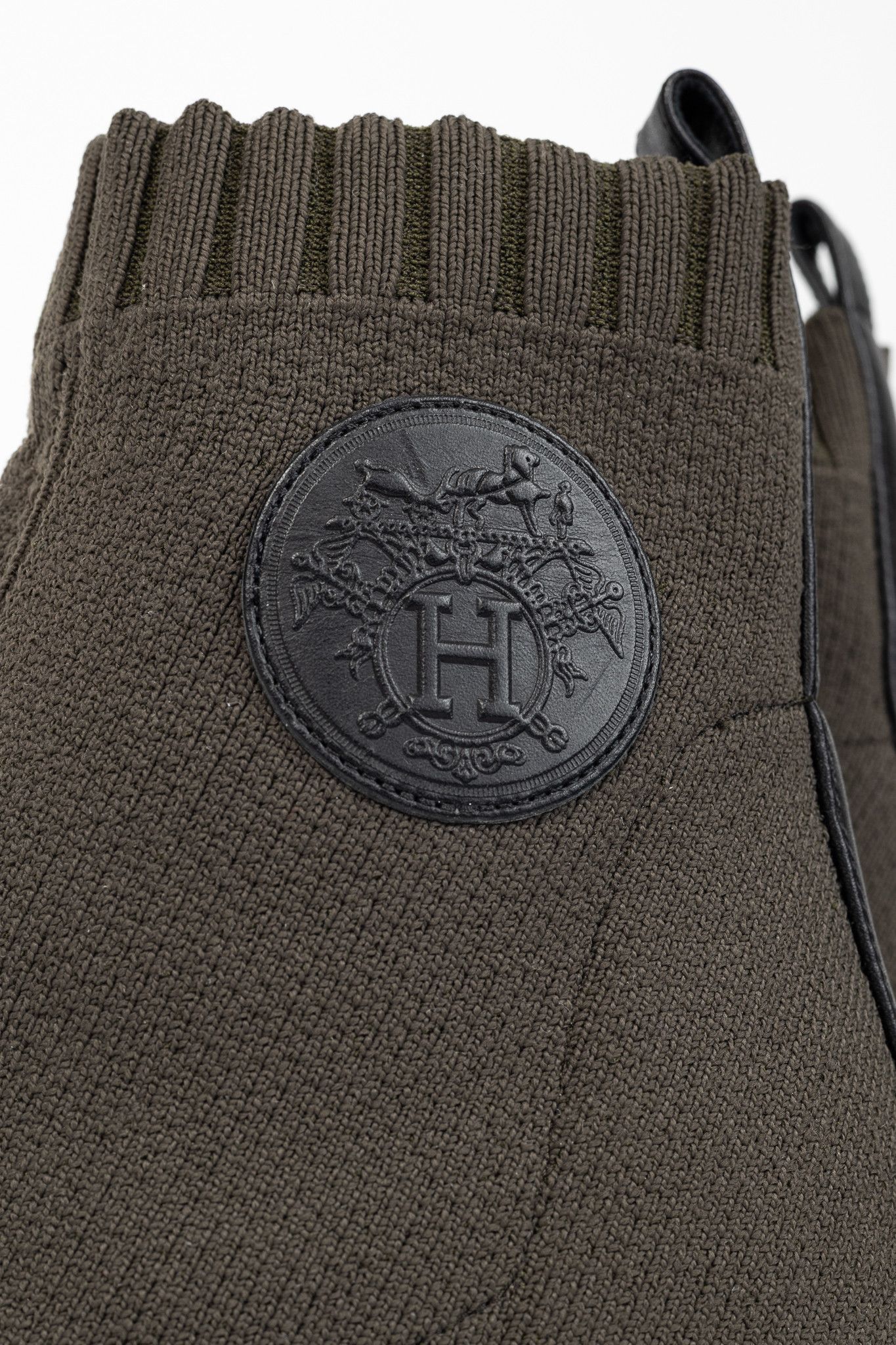Hermes Hermes Volver 60 Vert Sapin Knit Ankle Boots Size US 5.5 / IT 35.5 - 8 Thumbnail
