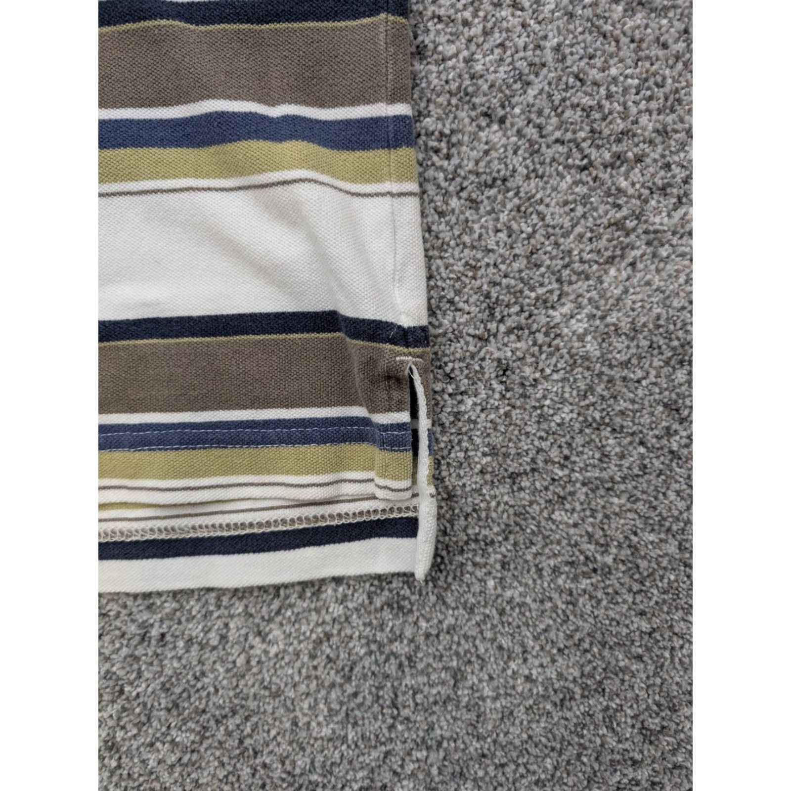 Vintage Aeropostale Polo Shirt Mens Large Striped Preppy Retro Y2K Mallcore Streetwear Size US L / EU 52-54 / 3 - 7 Thumbnail