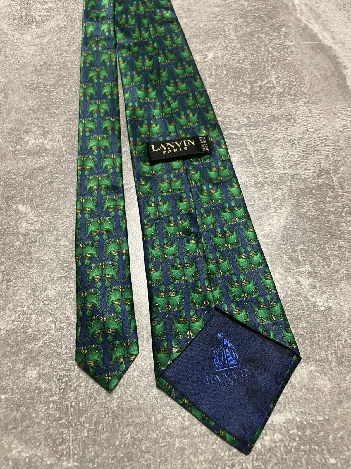Lanvin Vintage Lanvin Tie Size ONE SIZE - 1 Thumbnail