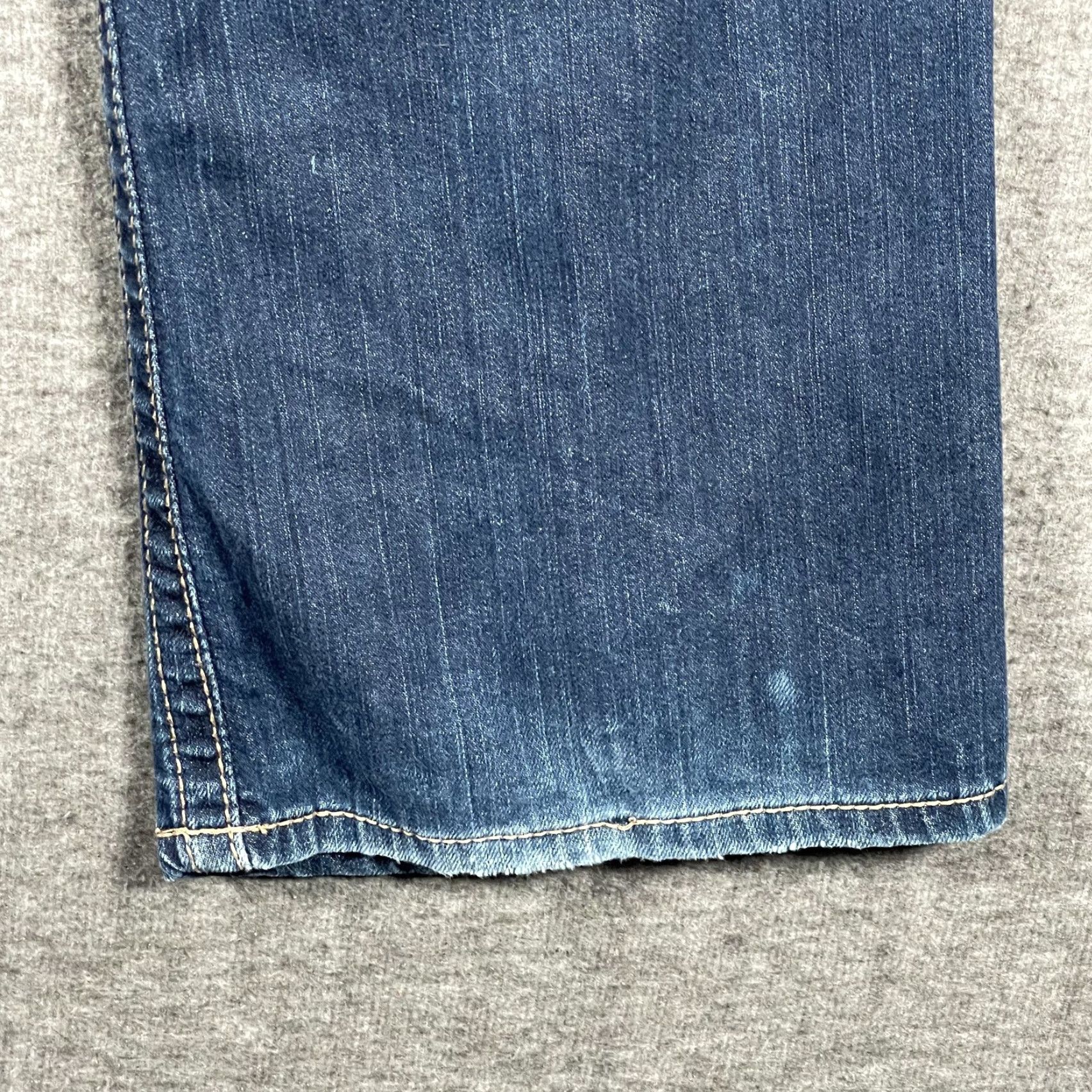 Ariat Ariat Ruby Jeans Womens 33S Medium Wash Bootcut Western Thick Stitch Cowgirl Size 24" / US 00 / IT 34 - 6 Thumbnail
