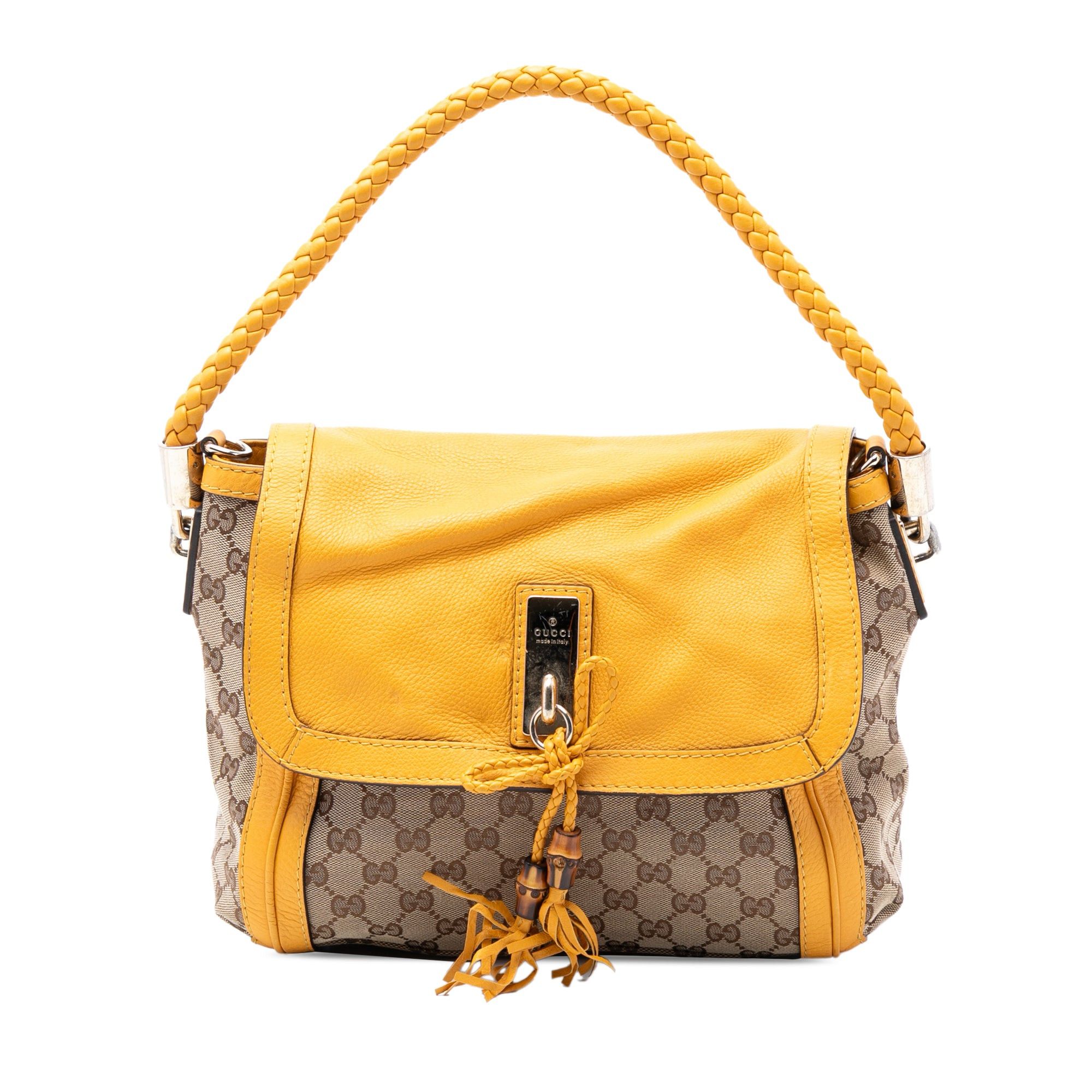 Gucci GG Canvas Bella Flap Satchel Size ONE SIZE - 1 Thumbnail