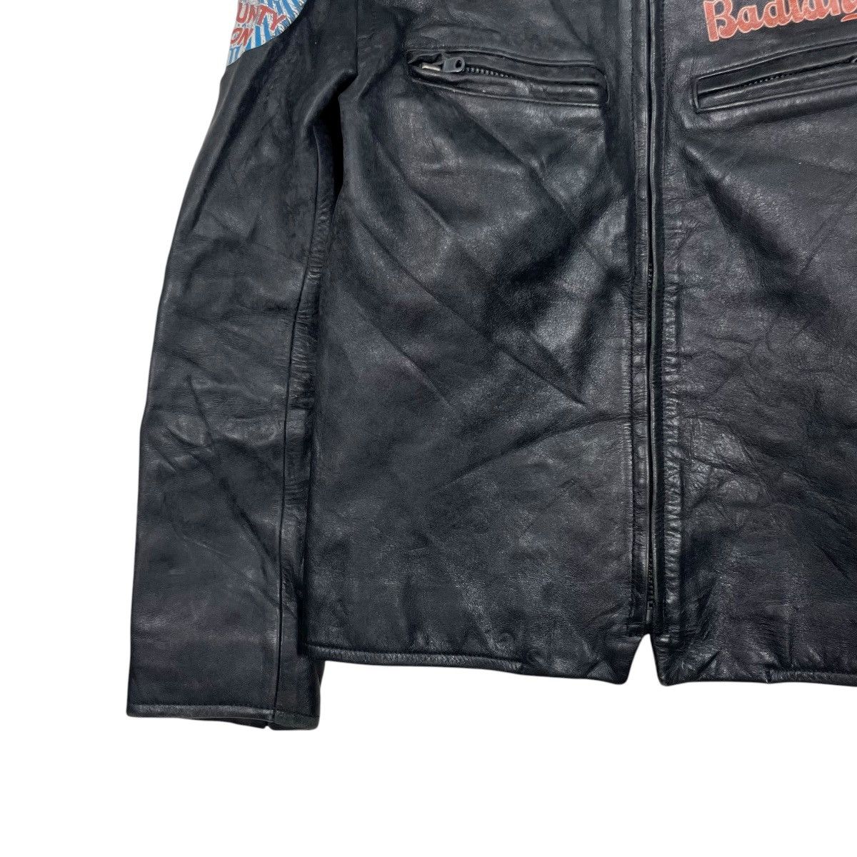 Other Riders Badland Motorcycle Biker Leather Jacket Size US XXS / EU 40 - 3 Thumbnail