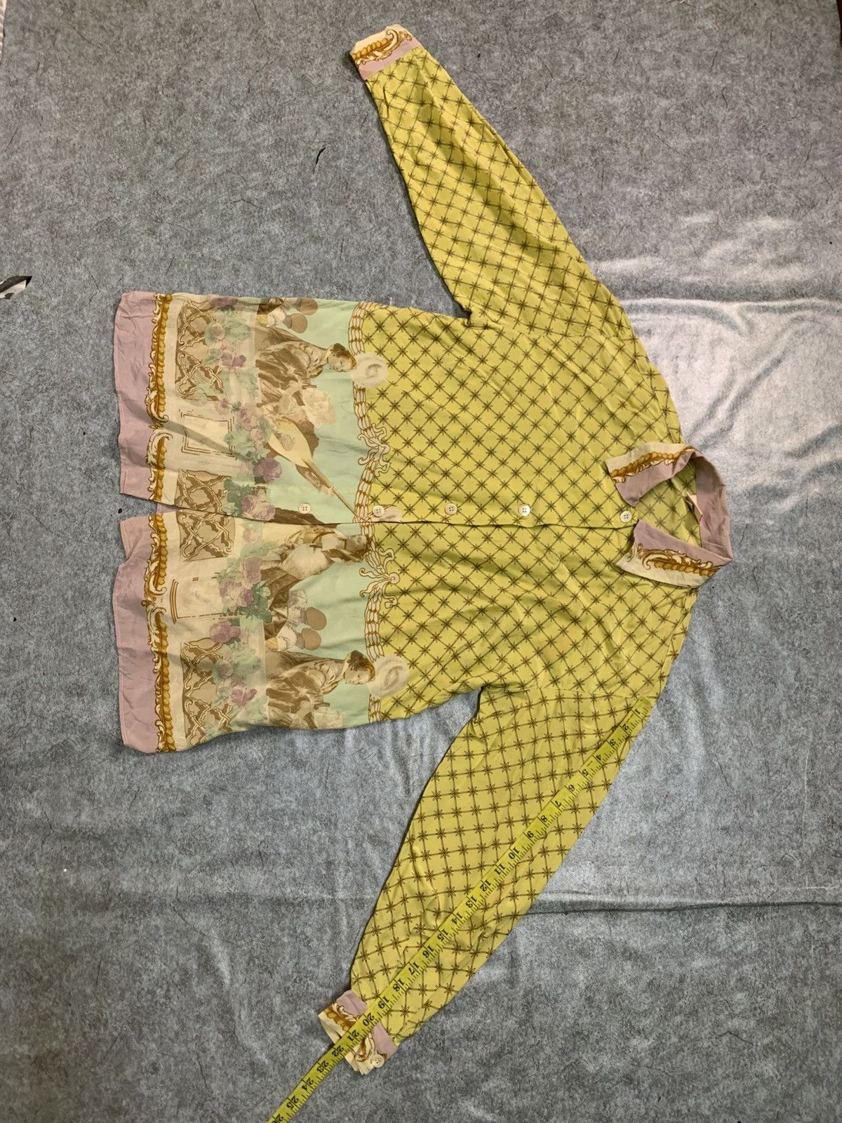 Byblos Rare Design Vintage Byblos Italian Designer Blouse Size L / US 10 / IT 46 - 11 Thumbnail