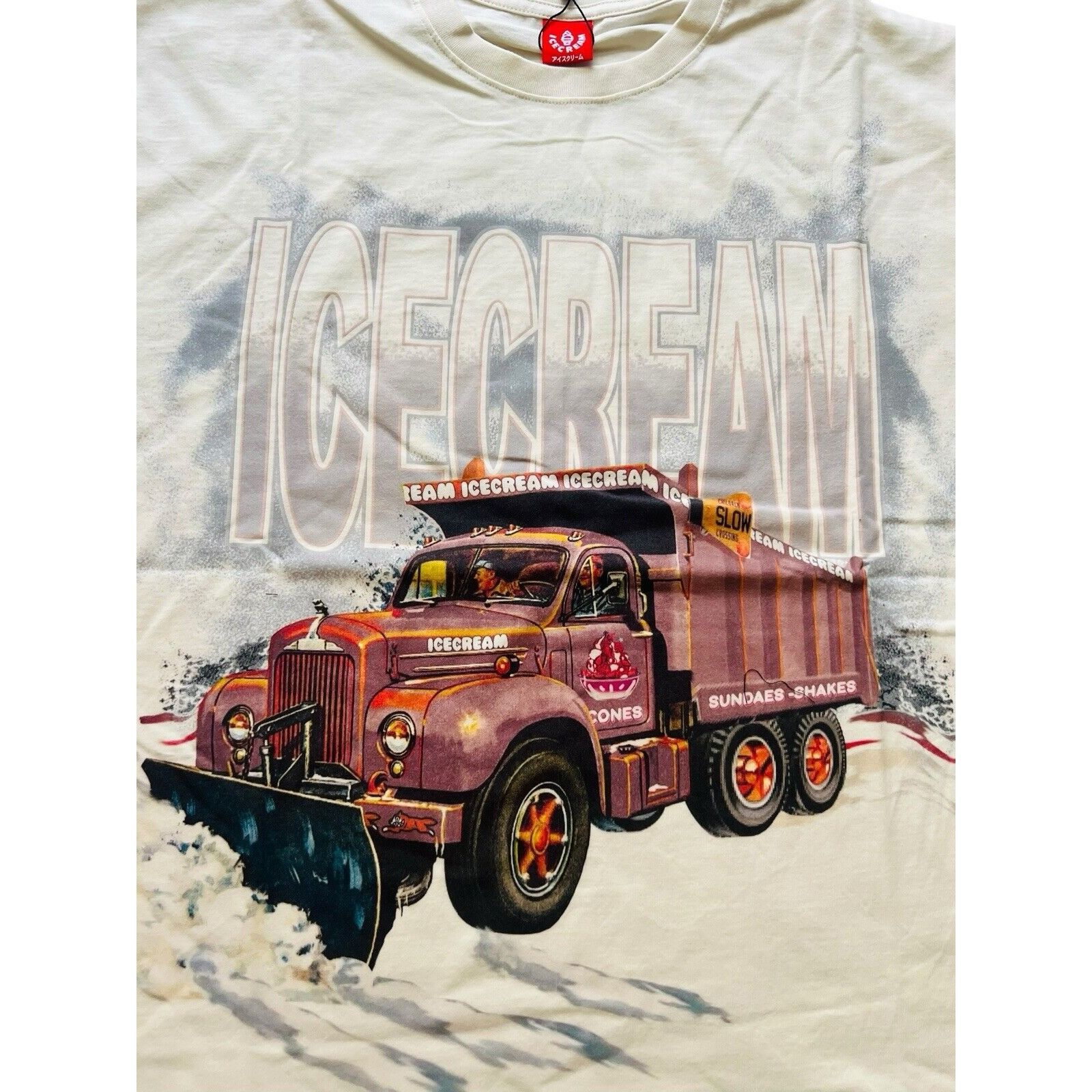 Icecream ICECREAM x Billionaire Boys Club Logo Cotton T-Shirt Size XL Size US XL / EU 56 / 4 - 3 Thumbnail
