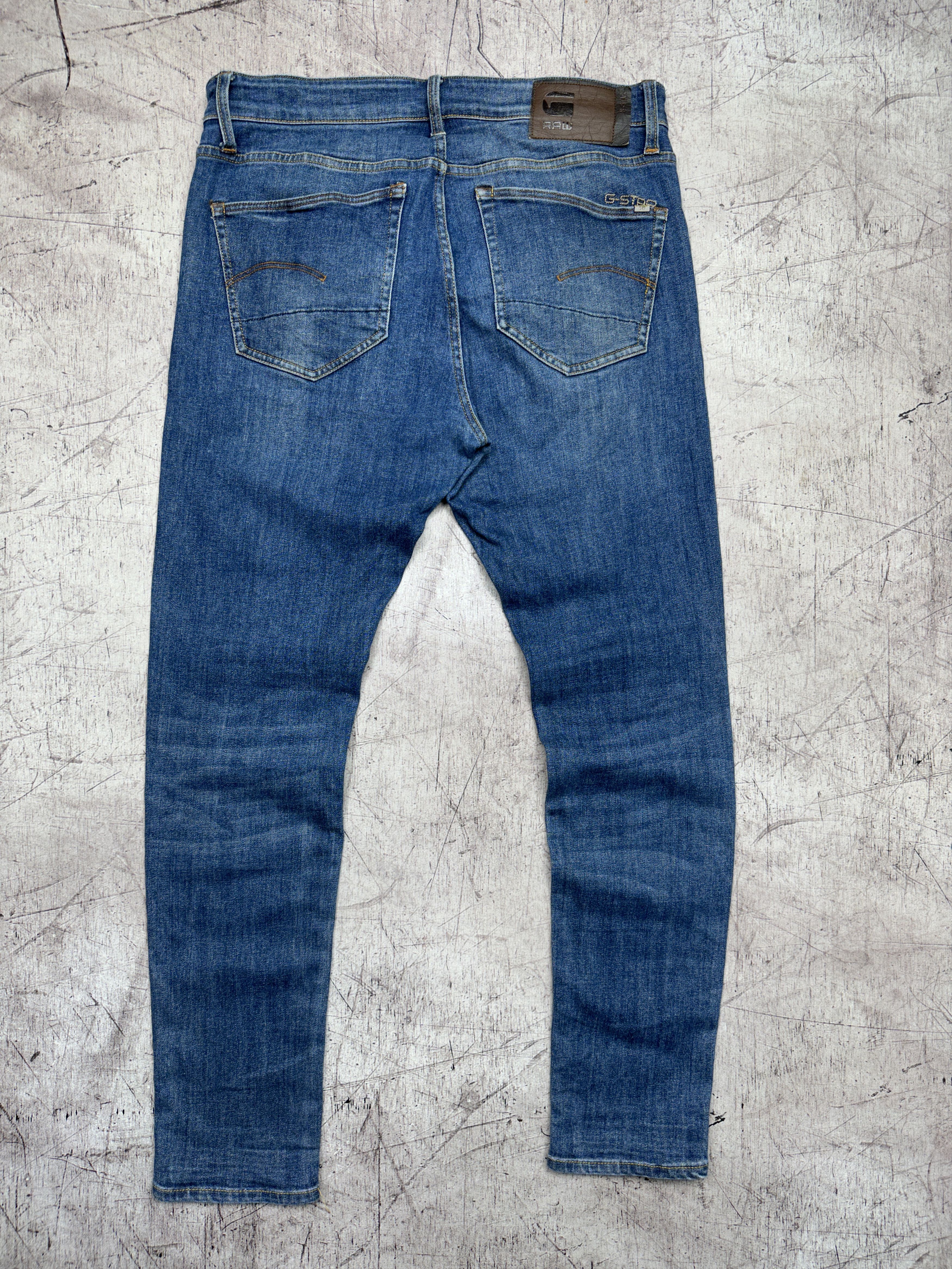 G-Star G Star Raw Mens 3301 Slim Denim Pants Jeans Size US 33 - 6 Thumbnail