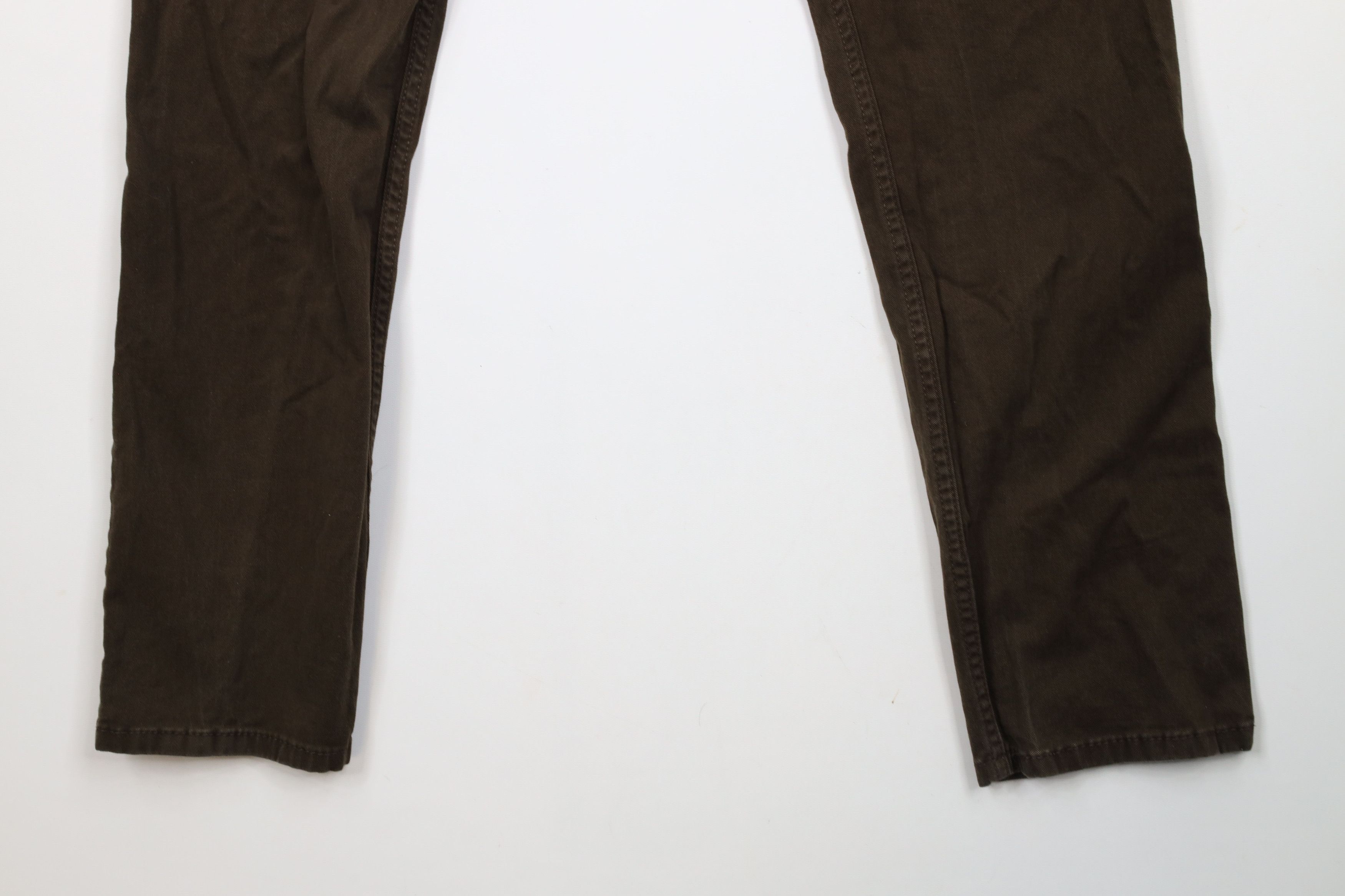 Levi's × Vintage Vintage Y2K Levis 502 Slim Fit Tapered Leg Jeans Dark Brown Size US 33 - 13 Thumbnail