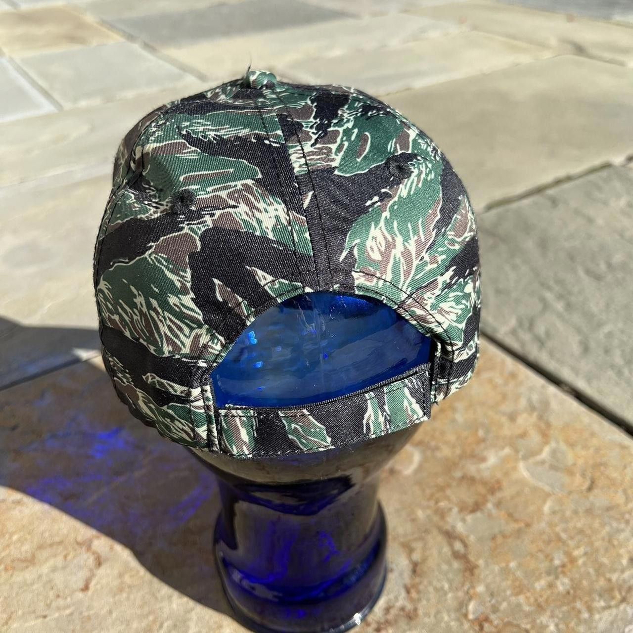 Other Tiger Camo Velcro Strapback Hat Size ONE SIZE - 5 Thumbnail