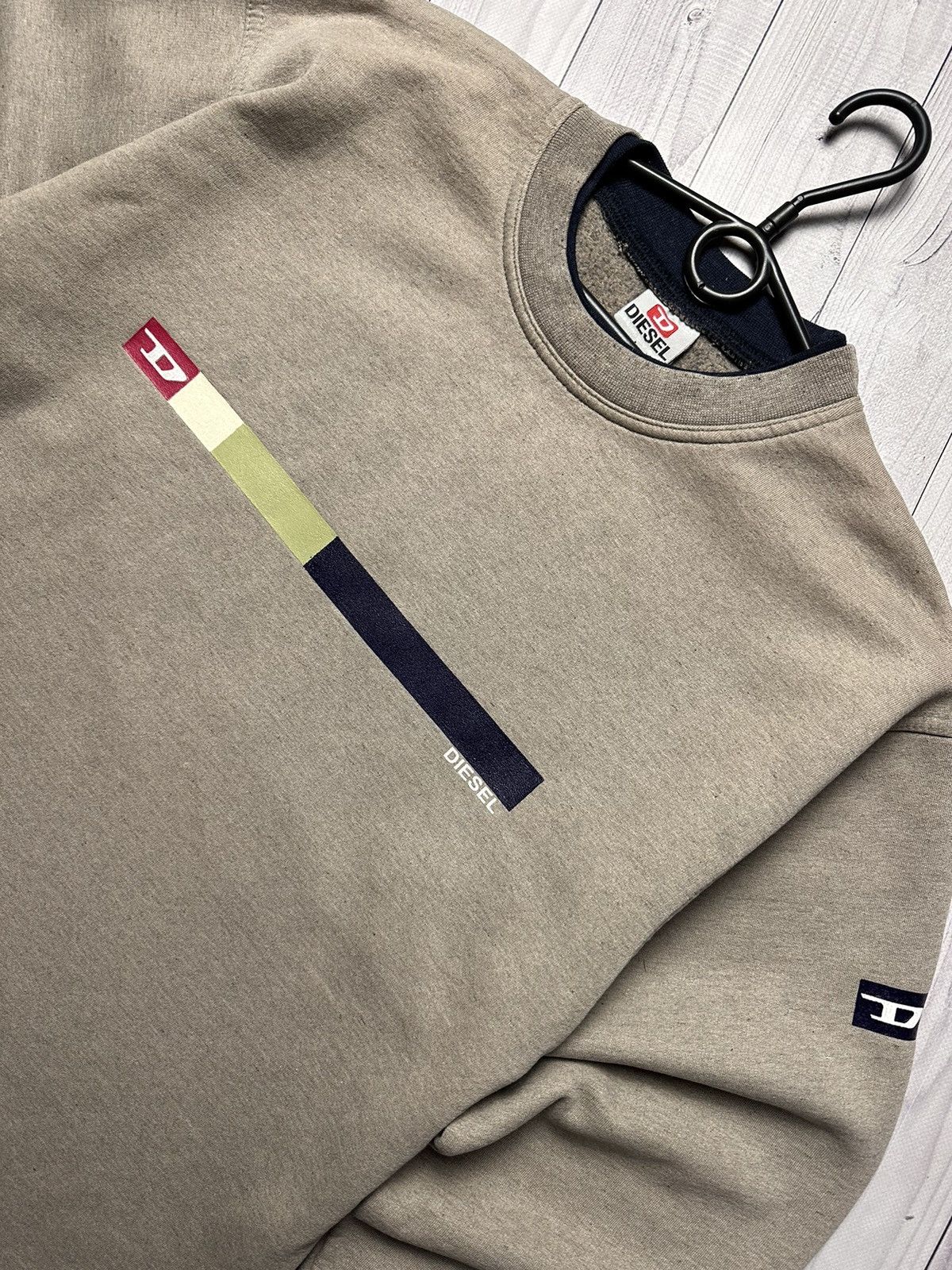 Diesel × Vintage Vintage Diesel sweatshirt big logo size L Size US L / EU 52-54 / 3 - 3 Thumbnail