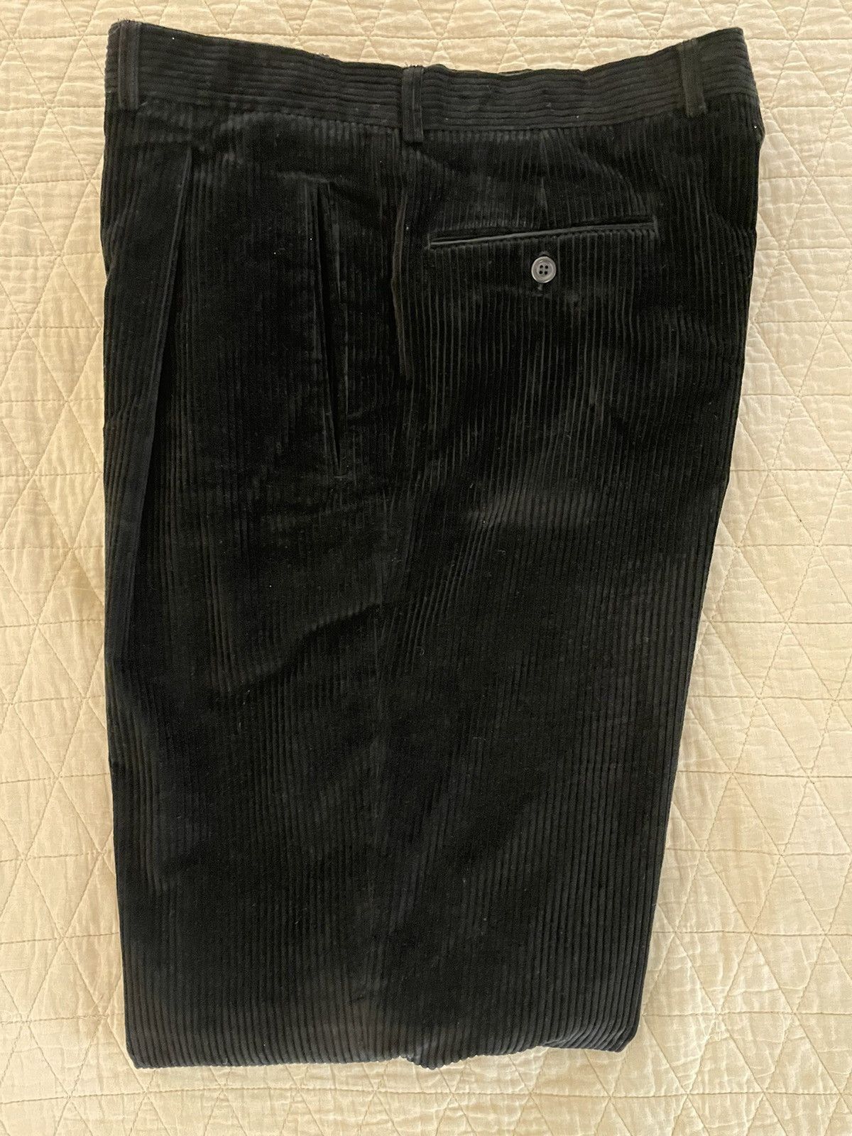 Other Pleat Front Wide Wale Corduroy Trouser Size US 36 / EU 52 - 1 Thumbnail