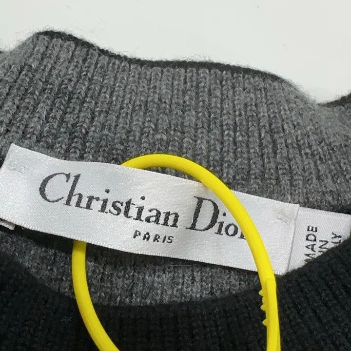 Dior Dior Black Long Sleeve Knit Sweater 0079-2507
