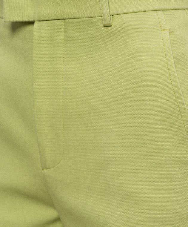 Bottega Veneta o1y0725 Casual Pant in Light Green Size 25" / US 0 / IT 36 - 4 Thumbnail