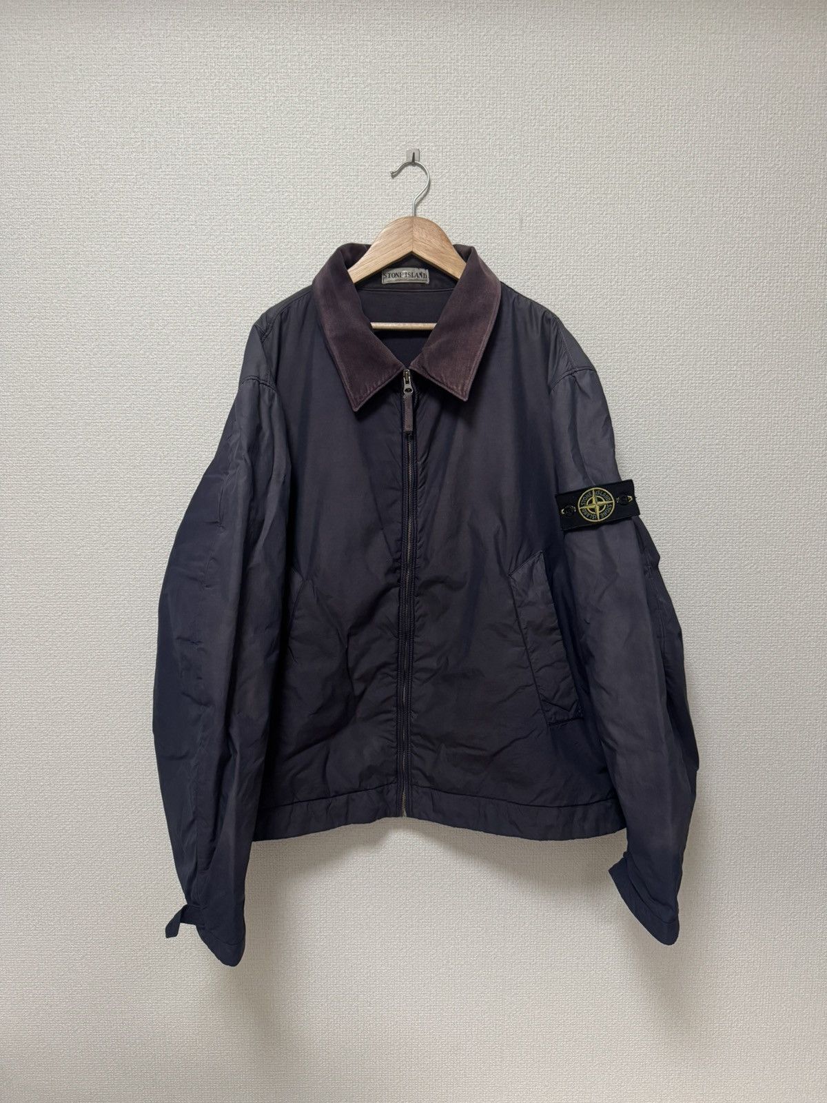 Stone Island STONE ISLAND 2001AW Garment Dyed Work Jacket Size US XXL / EU 58 / 5 - 2 Thumbnail
