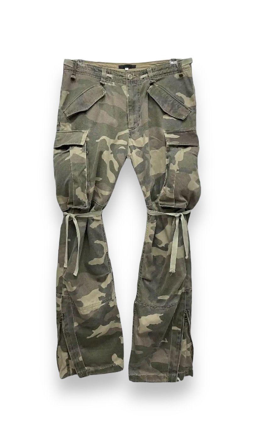 Japanese Brand × Vintage MANGROVE Bondage Tactical Big Pocket Zipper Leg Cargo Size US 30 / EU 46 - 1 Thumbnail