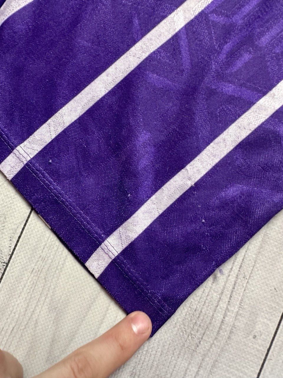 Vintage Vintage Manchester City soccer jersey rare away purple L Size US L / EU 52-54 / 3 - 10 Thumbnail