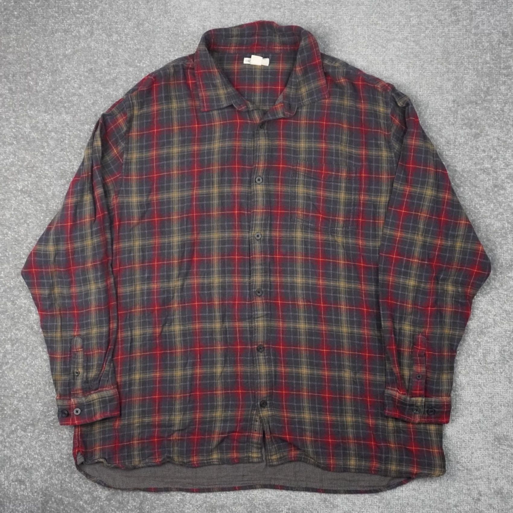 Carbon2Cobalt Carbon 2 Cobalt Collared Shirt Mens 2XL Tall Plaid Multicolor Long Sleeve Size US XXL / EU 58 / 5 - 2 Thumbnail
