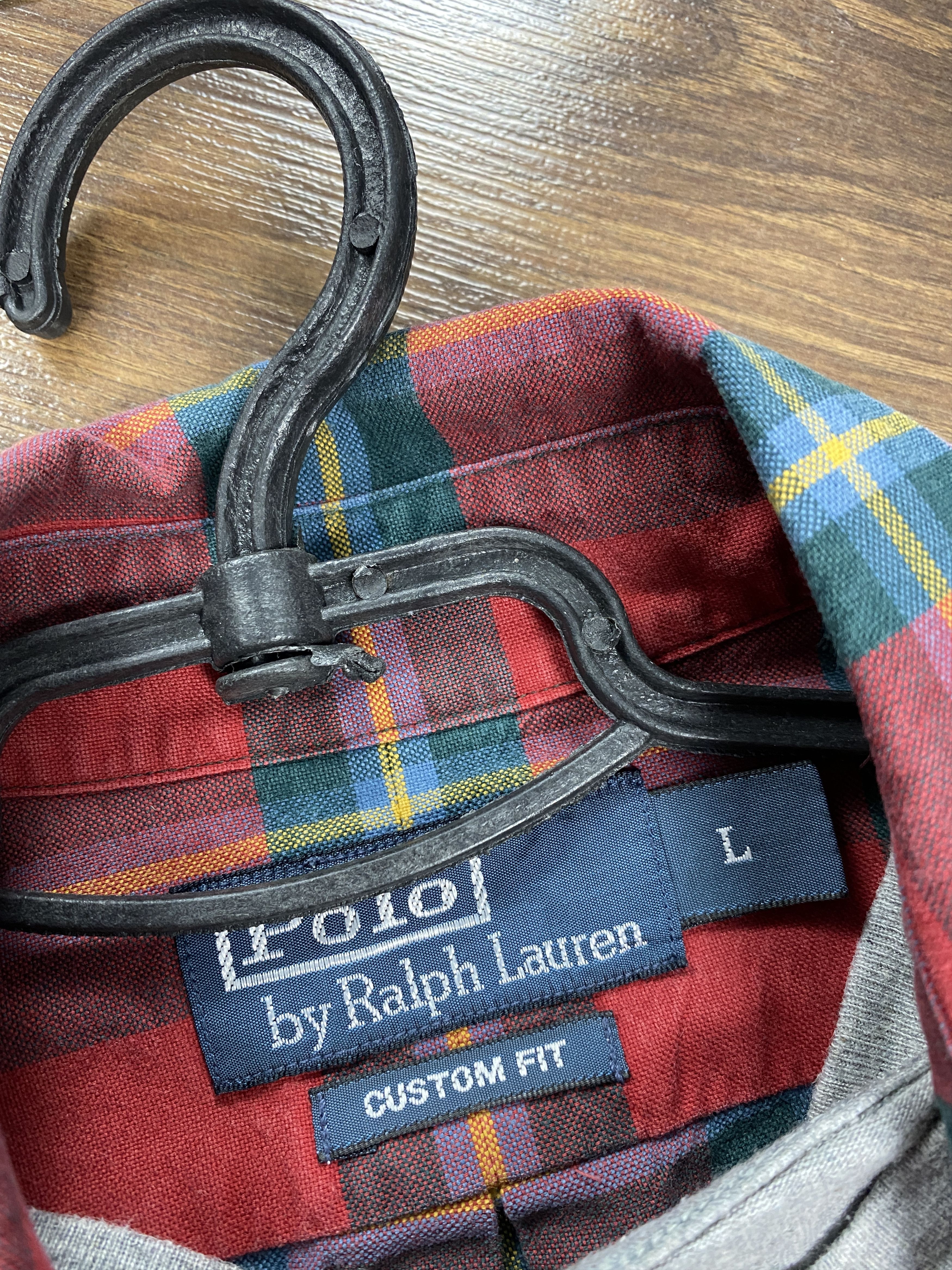 Flannel Polo Ralph Lauren vintage flannel plaid shirt y2k Size US L / EU 52-54 / 3 - 5 Thumbnail
