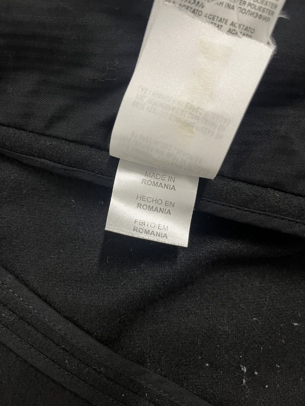 See by Chloe See By Chloé Black Wool Coat - Designer Jacket Size M / US 6-8 / IT 42-44 - 14 Thumbnail