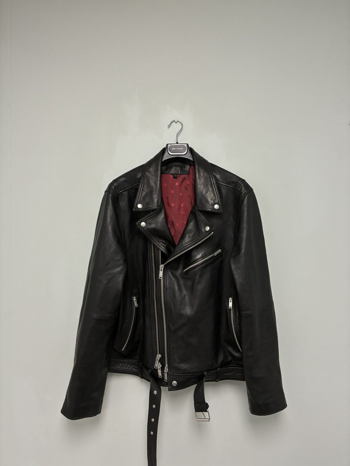 John Varvatos Bruce Biker Jacket XXL 2XL Size US XXL / EU 58 / 5 - 10 Thumbnail