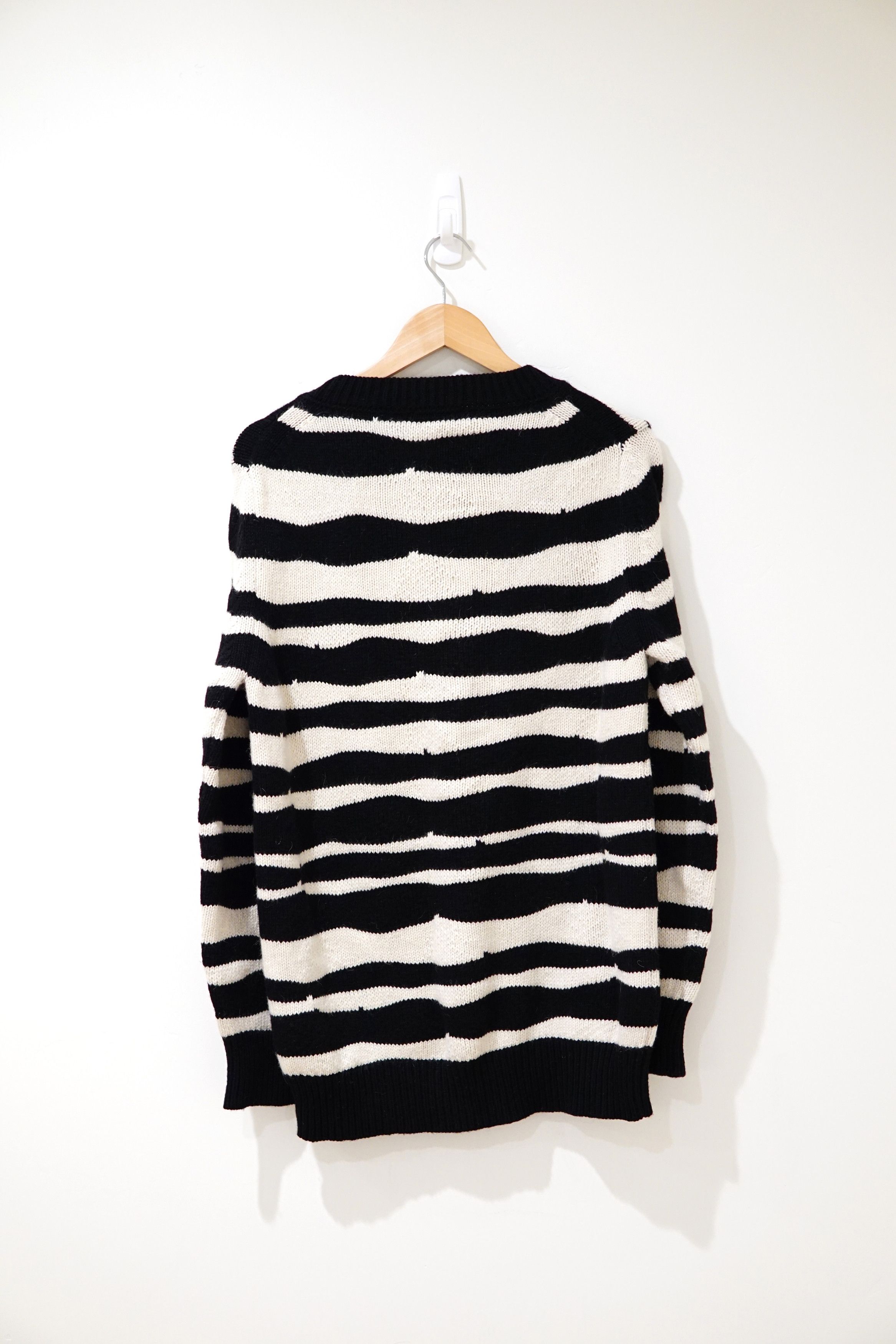 Ann Demeulemeester Striped Wool Knit Size US M / EU 48-50 / 2 - 3 Thumbnail