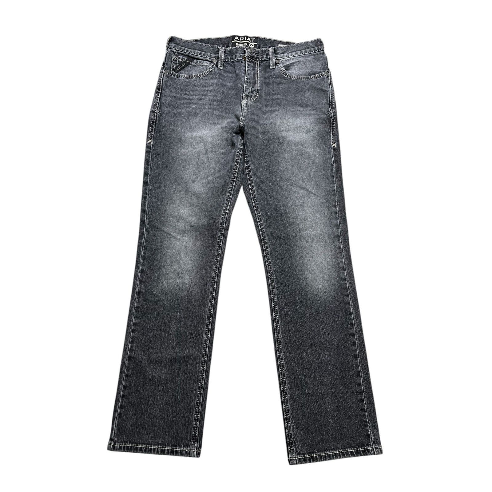 Ariat Men's M8 Slim Fit Straight Leg Jeans Men Sz 32x30